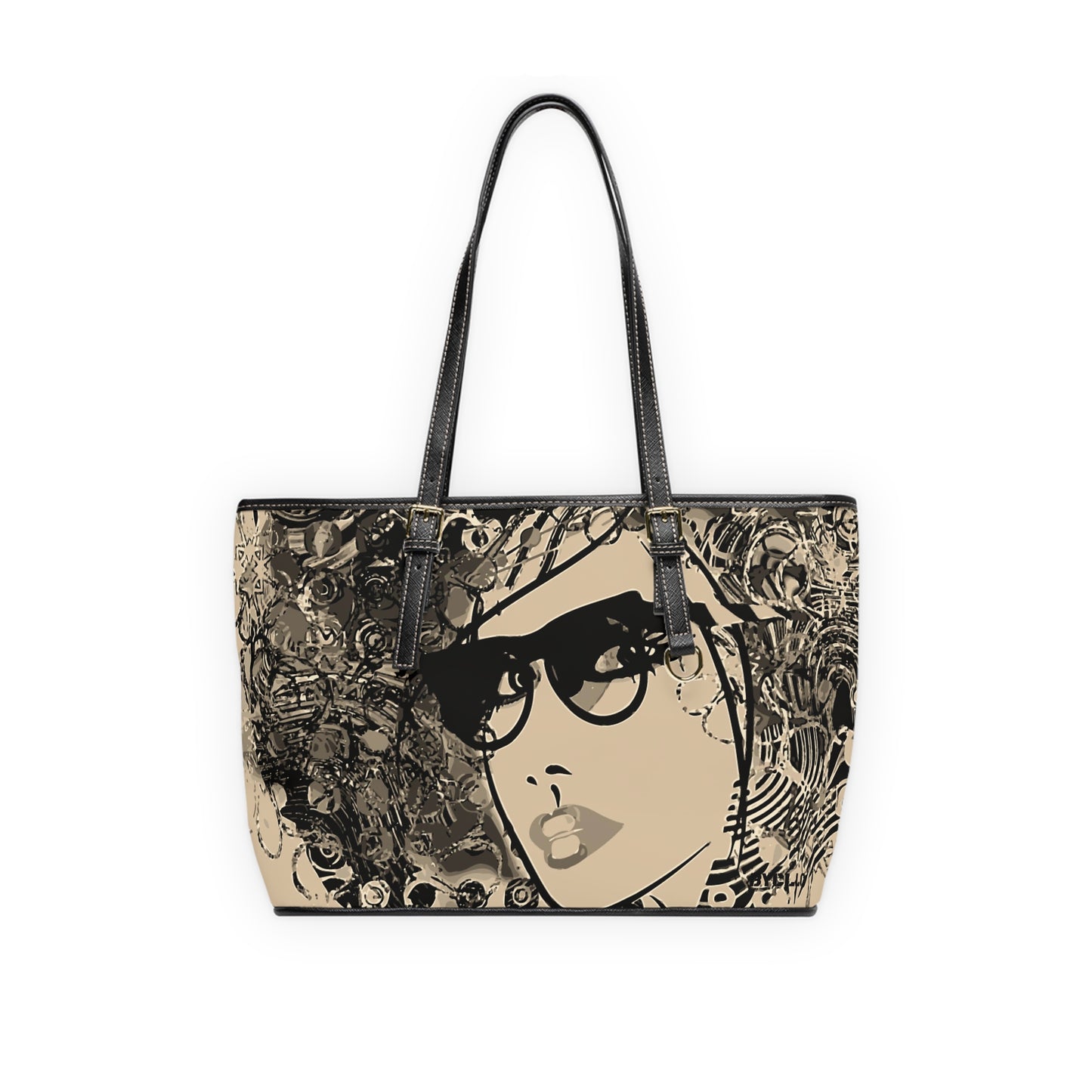 PU Leather Shoulder Bag(Glam Sis)