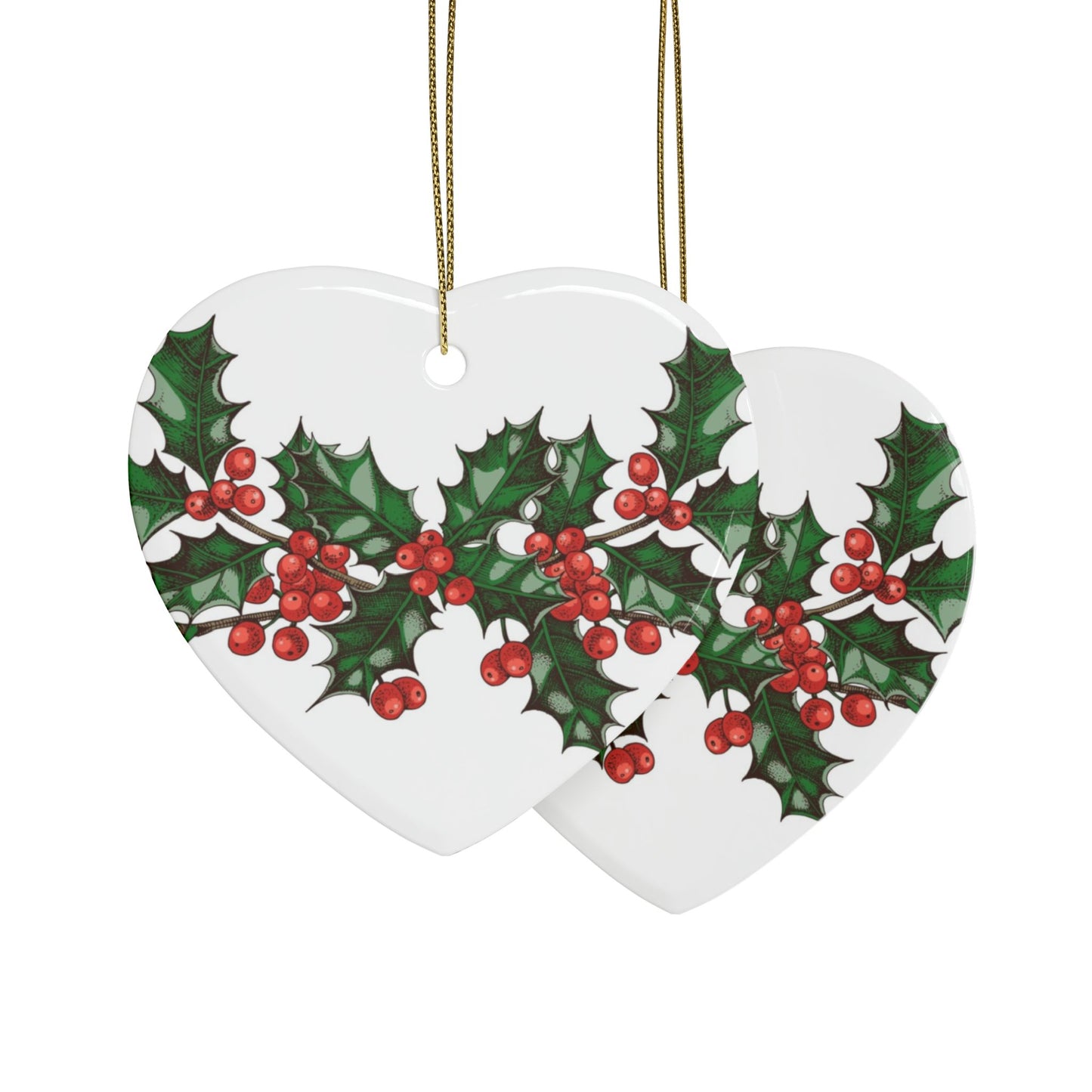 Ceramic Ornaments Kiss me (1pcs, 5pcs, 10pcs, 20pcs)