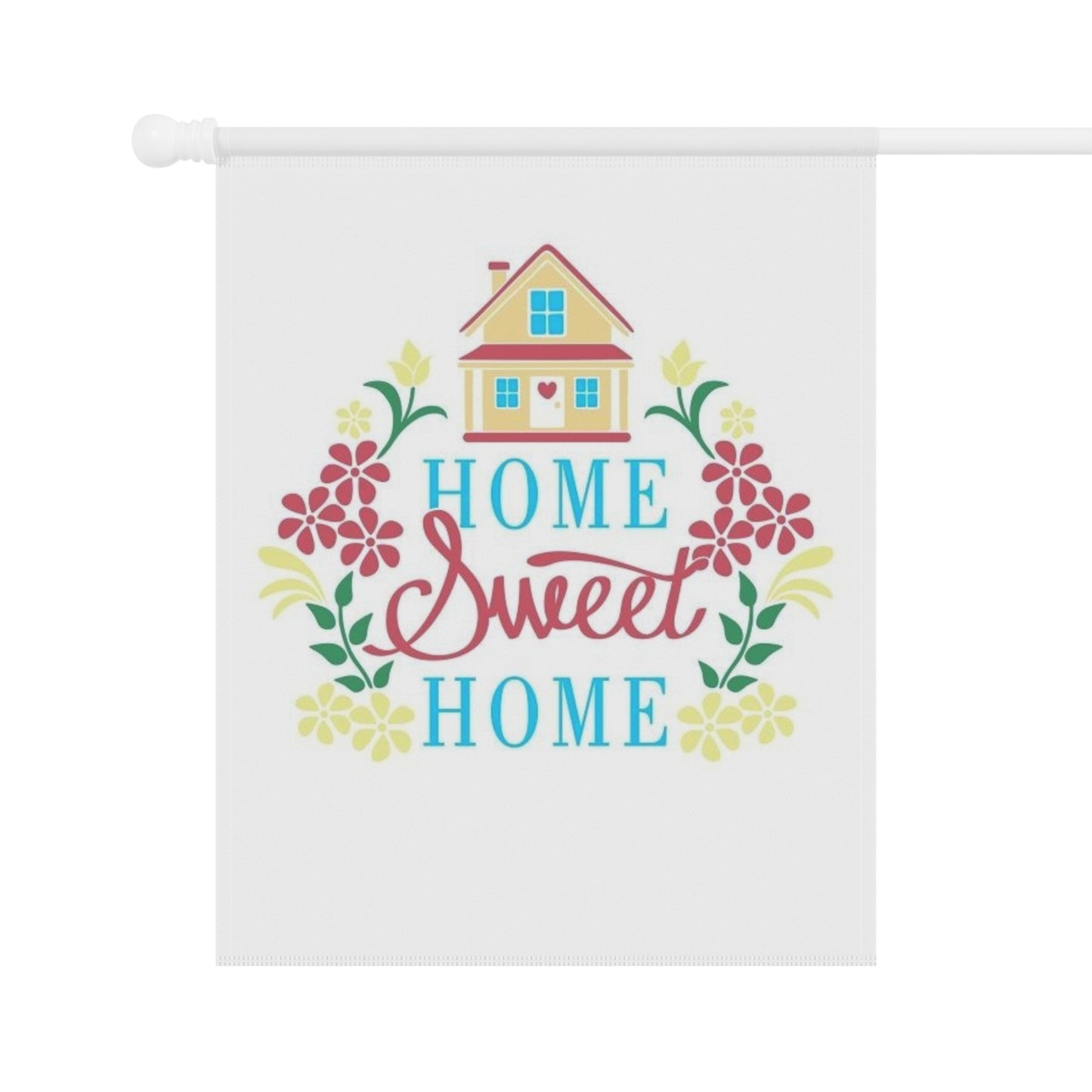 Garden & House Banner(Home sweet home)