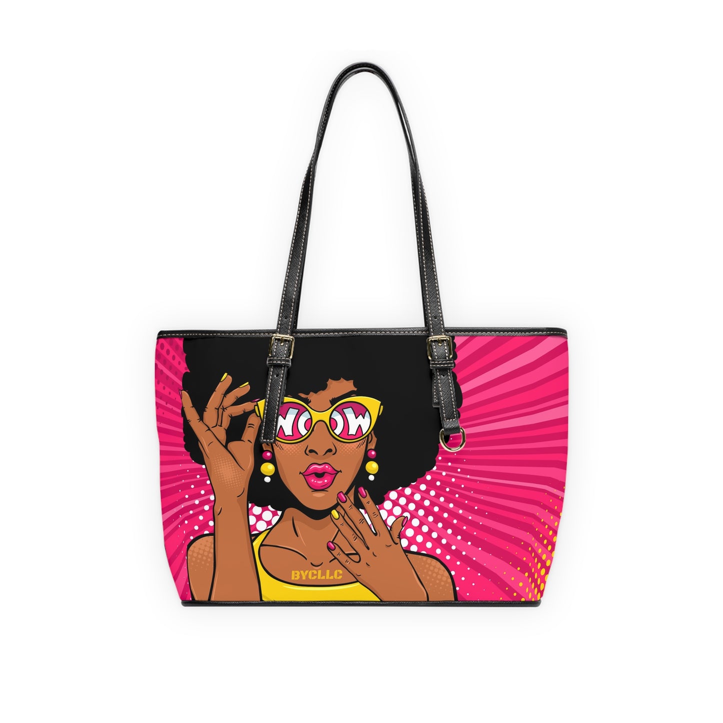 PU Leather Shoulder Bag(BYCLLC Beauty)