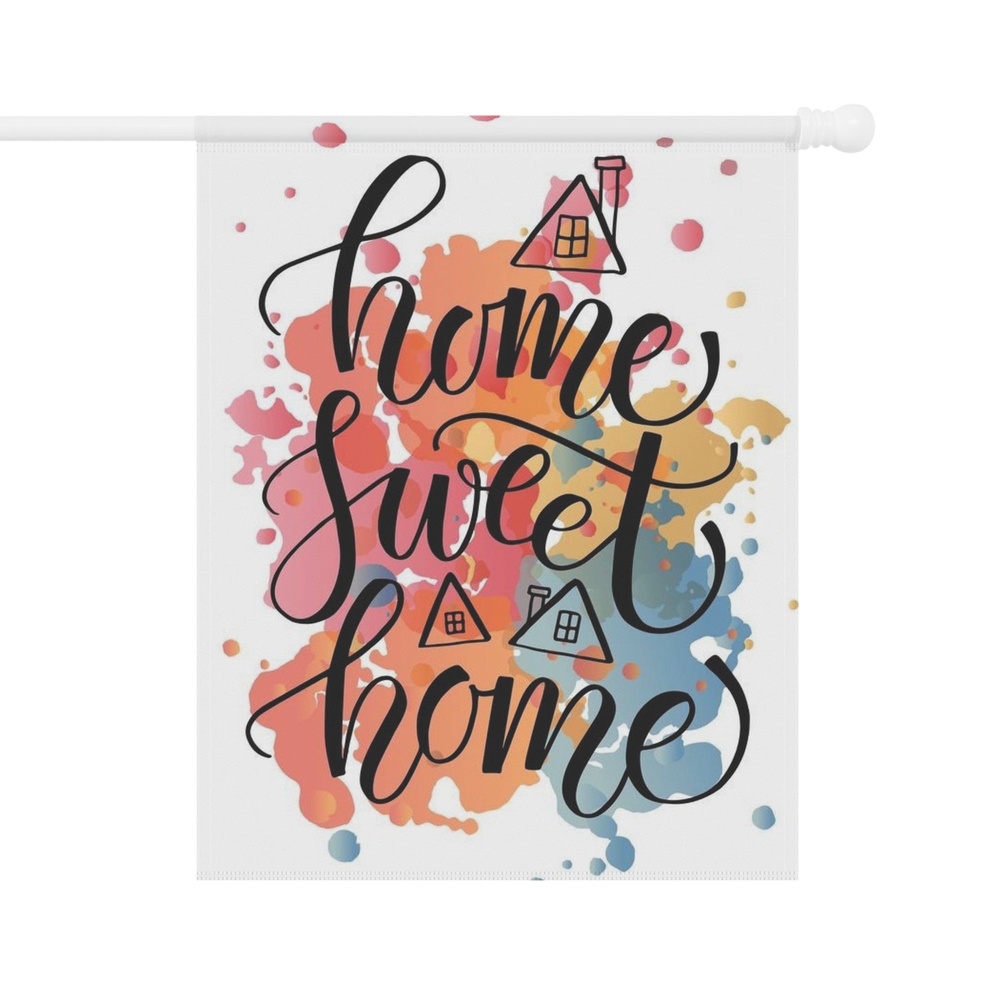 Garden & House Banner(Home sweet home)