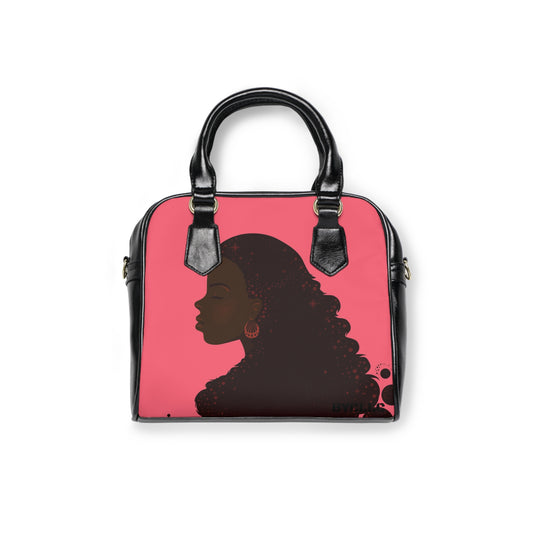 Shoulder Handbag(Pink Beauty)