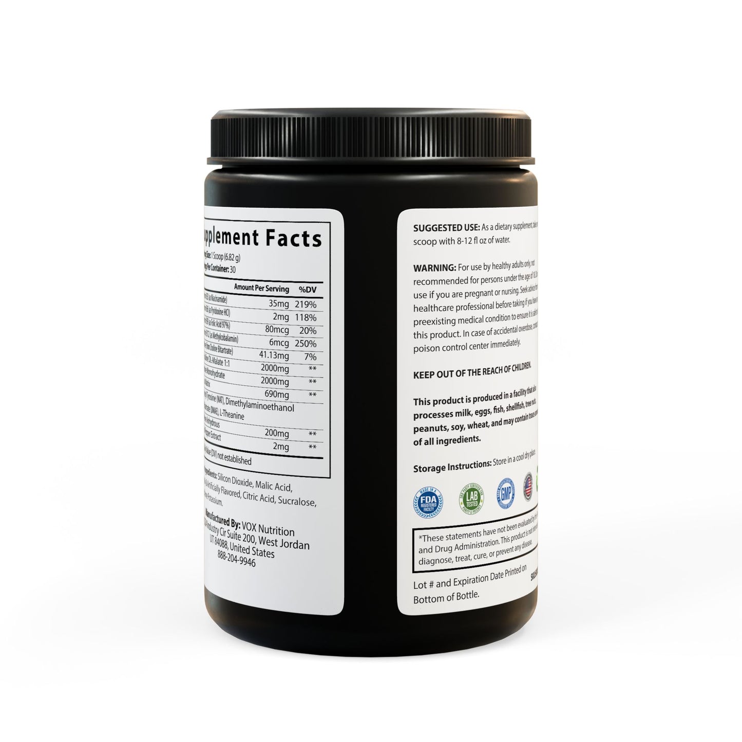Be ye covered llc Dabb Pre-Workout Supplement, Fruit Punch (204g, 7.1oz)
