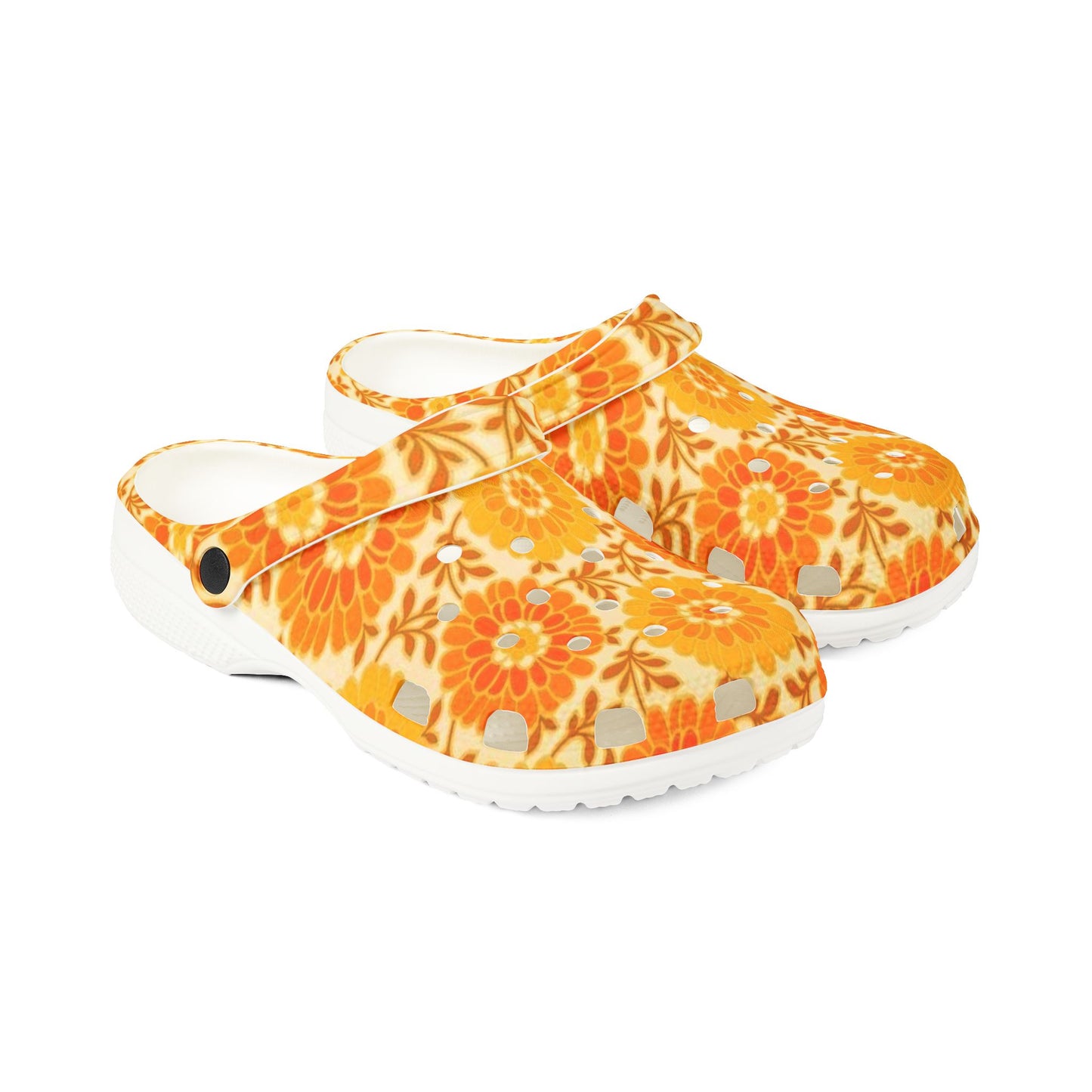 Retro flowers Clog