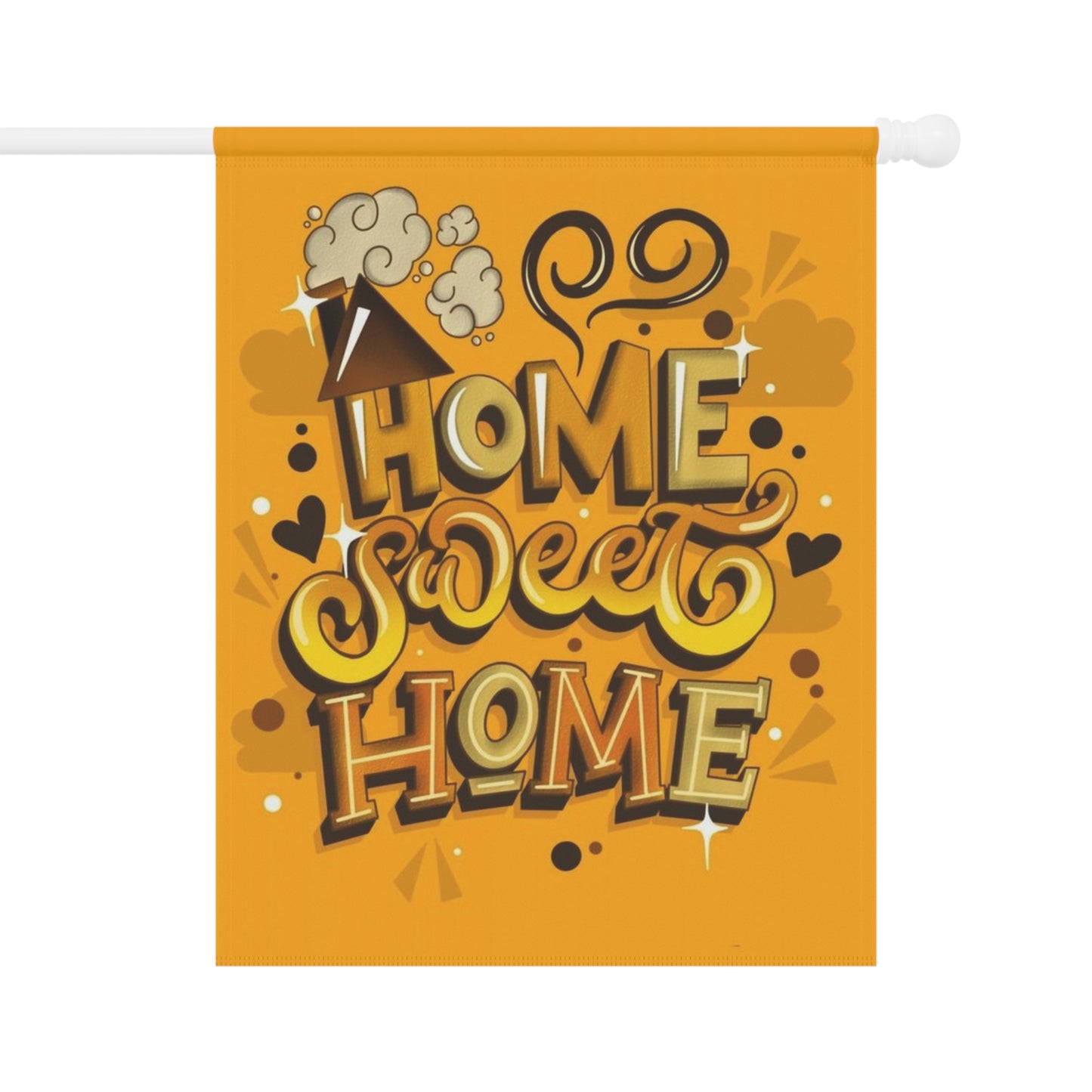 Garden & House Banner(Home sweet home )