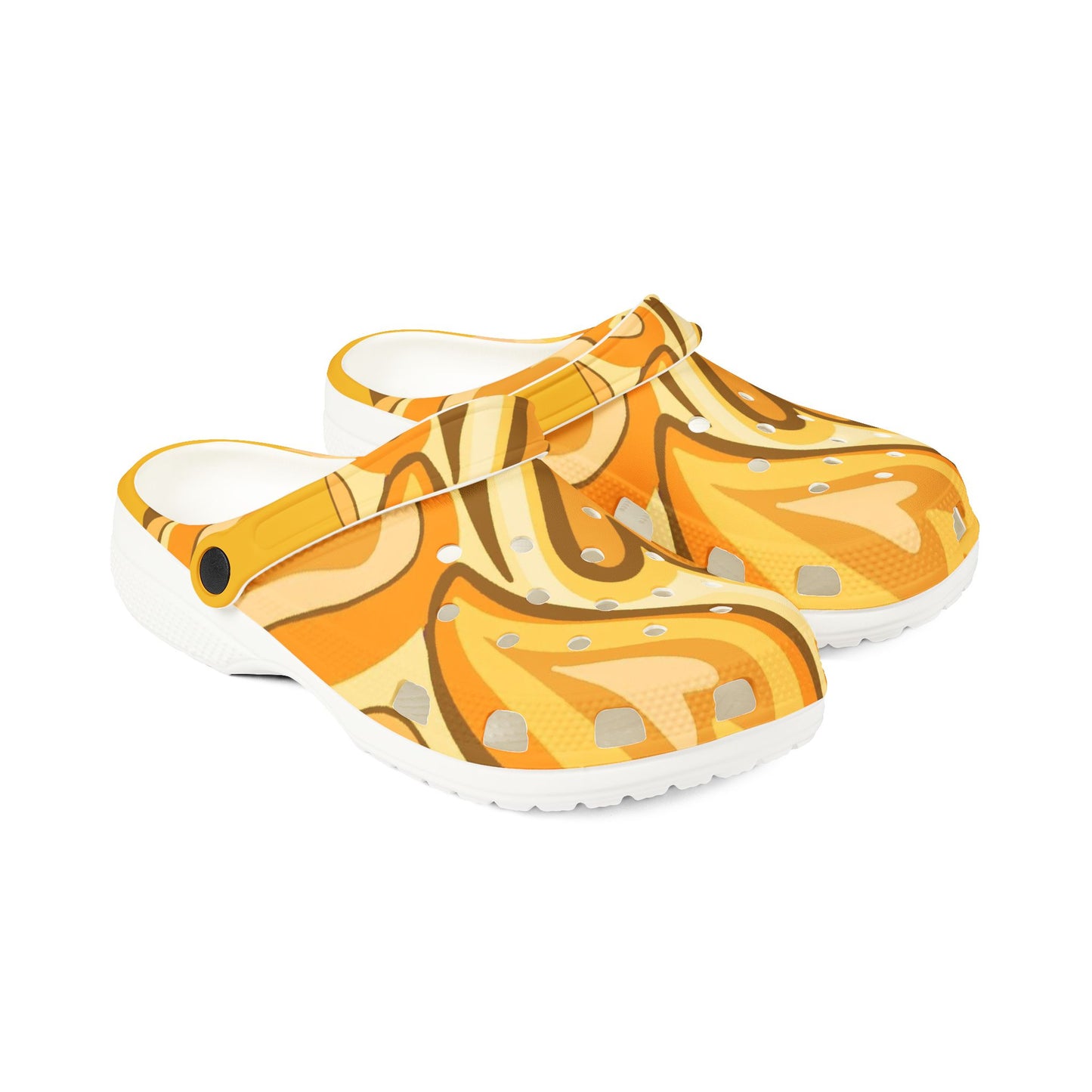 Hippie yellow Clogs