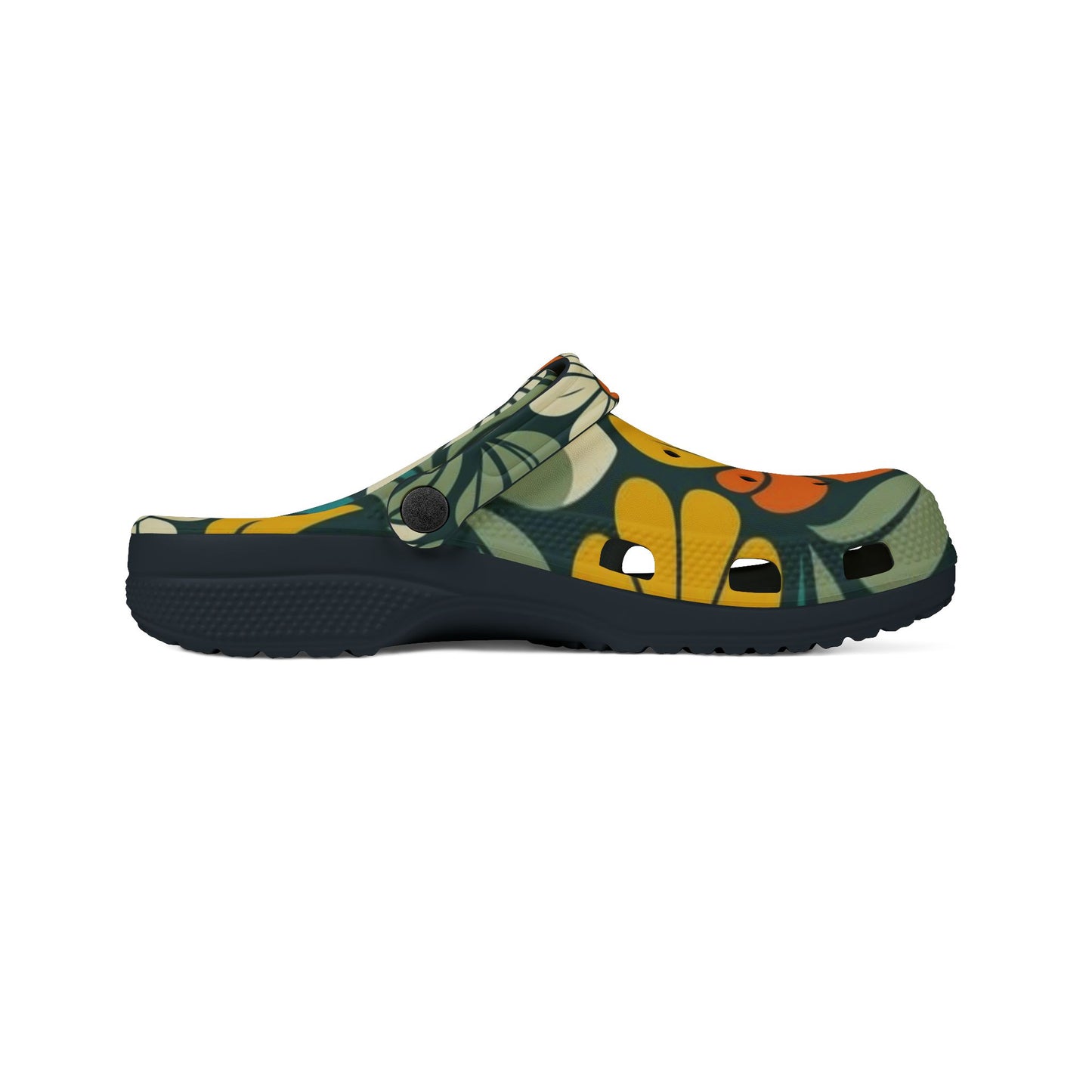 Floral Clogs