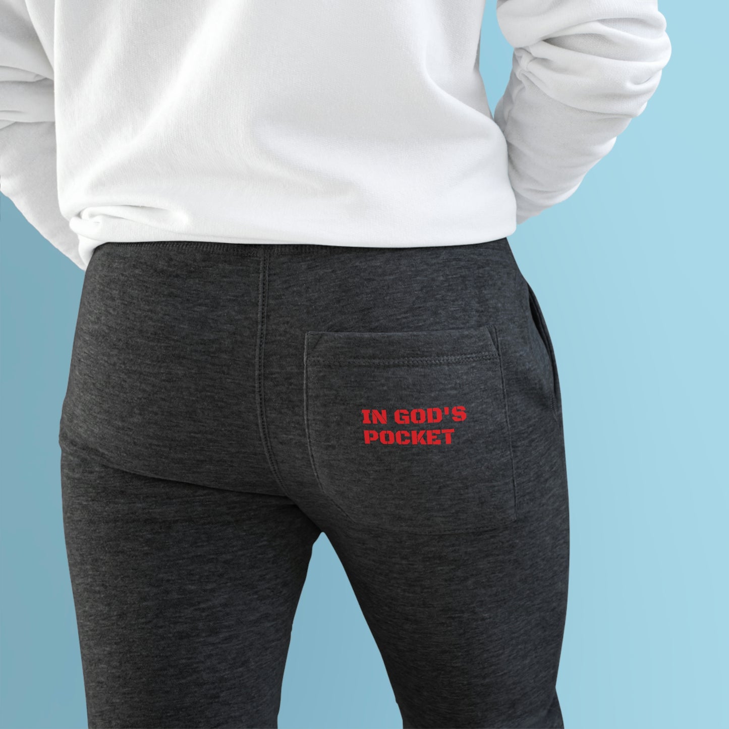 Unisex Premium Fleece Joggers(In Gods pocket)