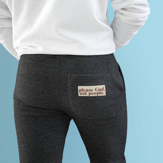 Unisex Premium Fleece Joggers(please God)