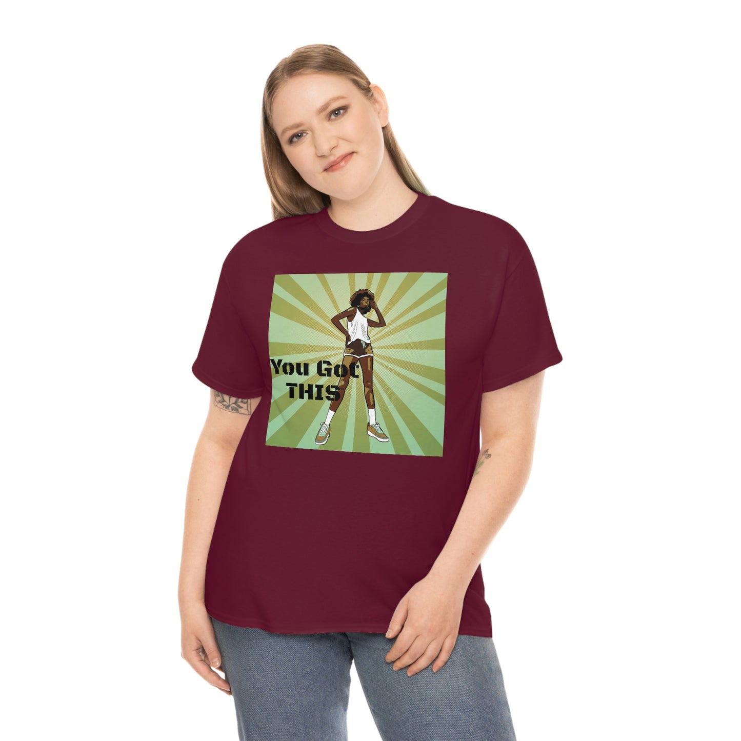 Unisex Cotton Tee(You got this)