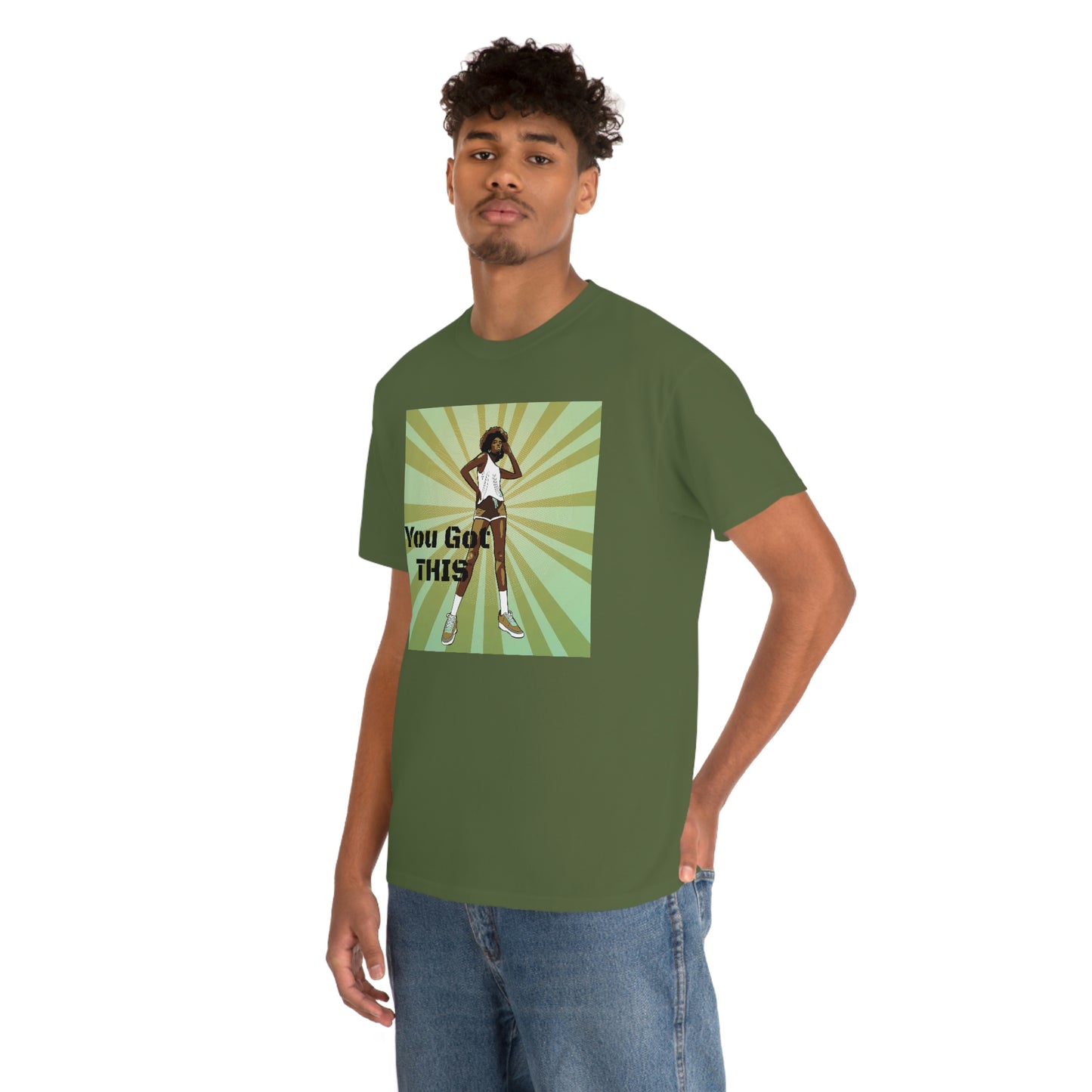 Unisex Cotton Tee(You got this)