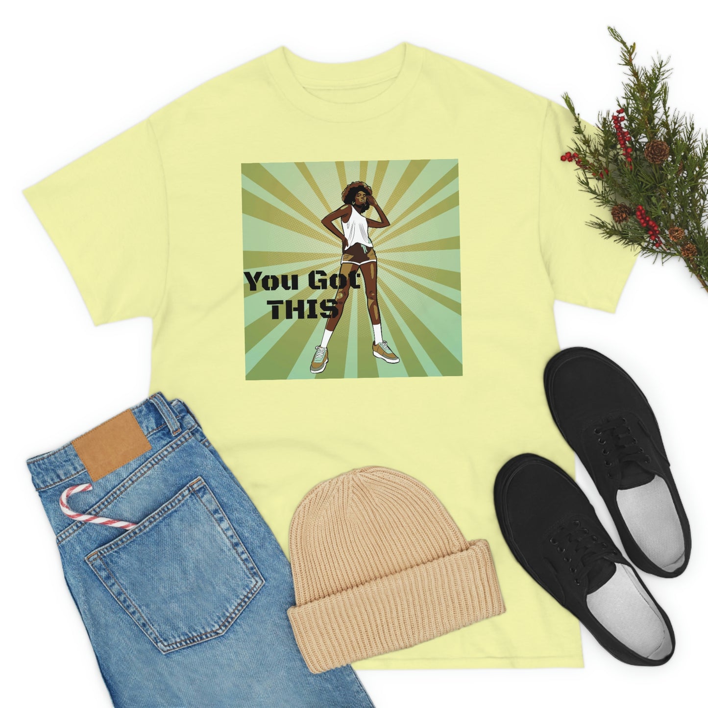 Unisex Cotton Tee(You got this)
