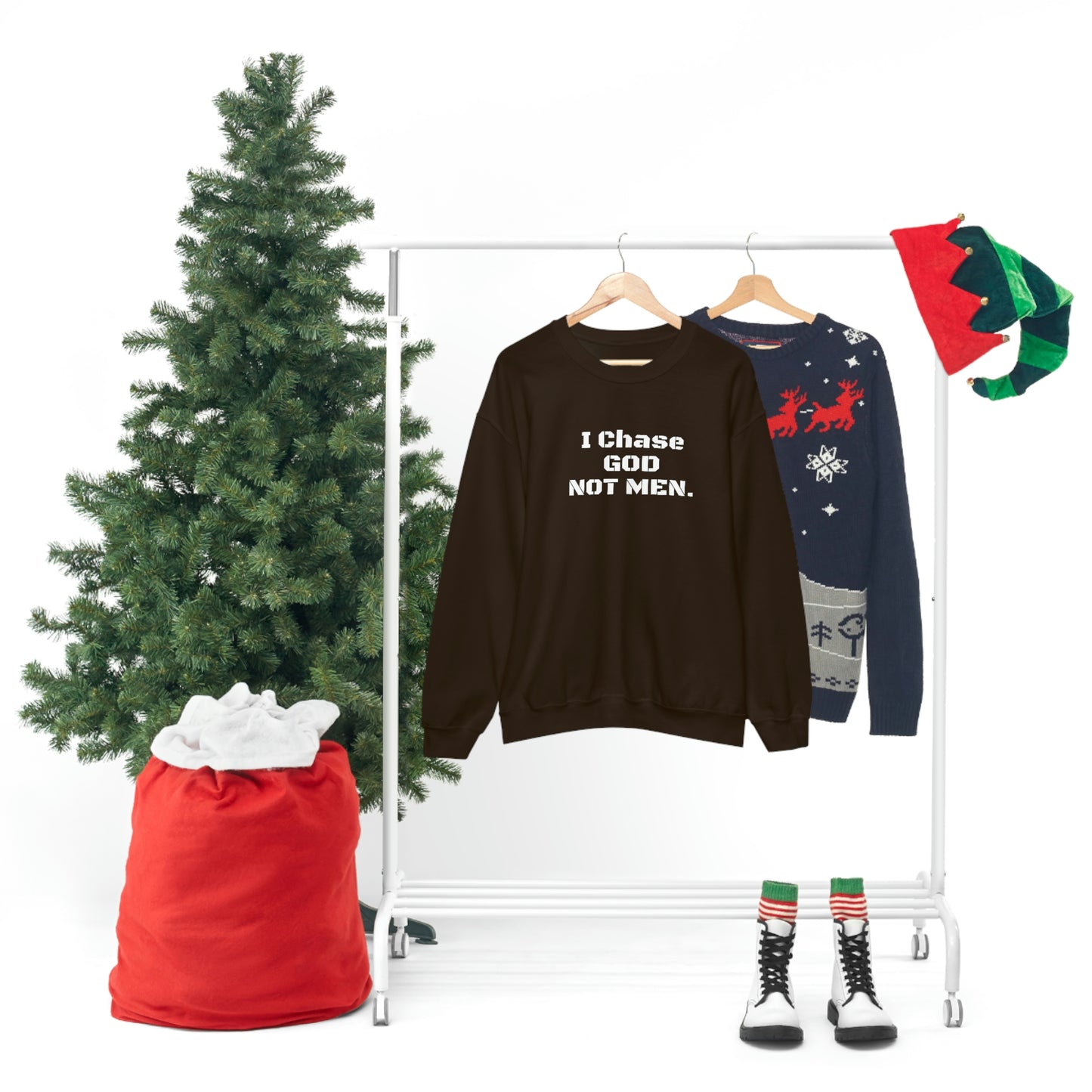 Unisex Sweatshirt(I Chase God)
