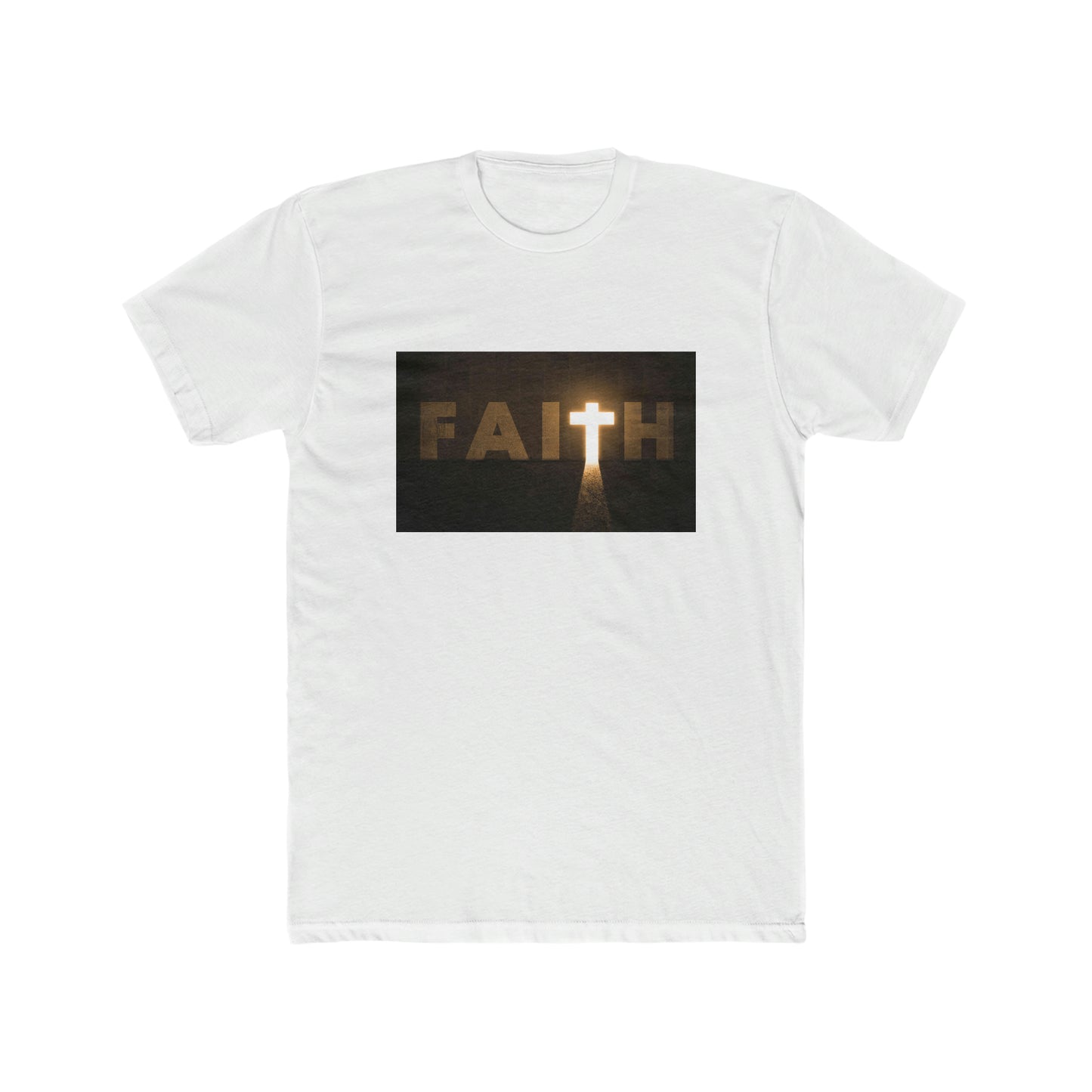 Men's Cotton Crew Tee(Faith)