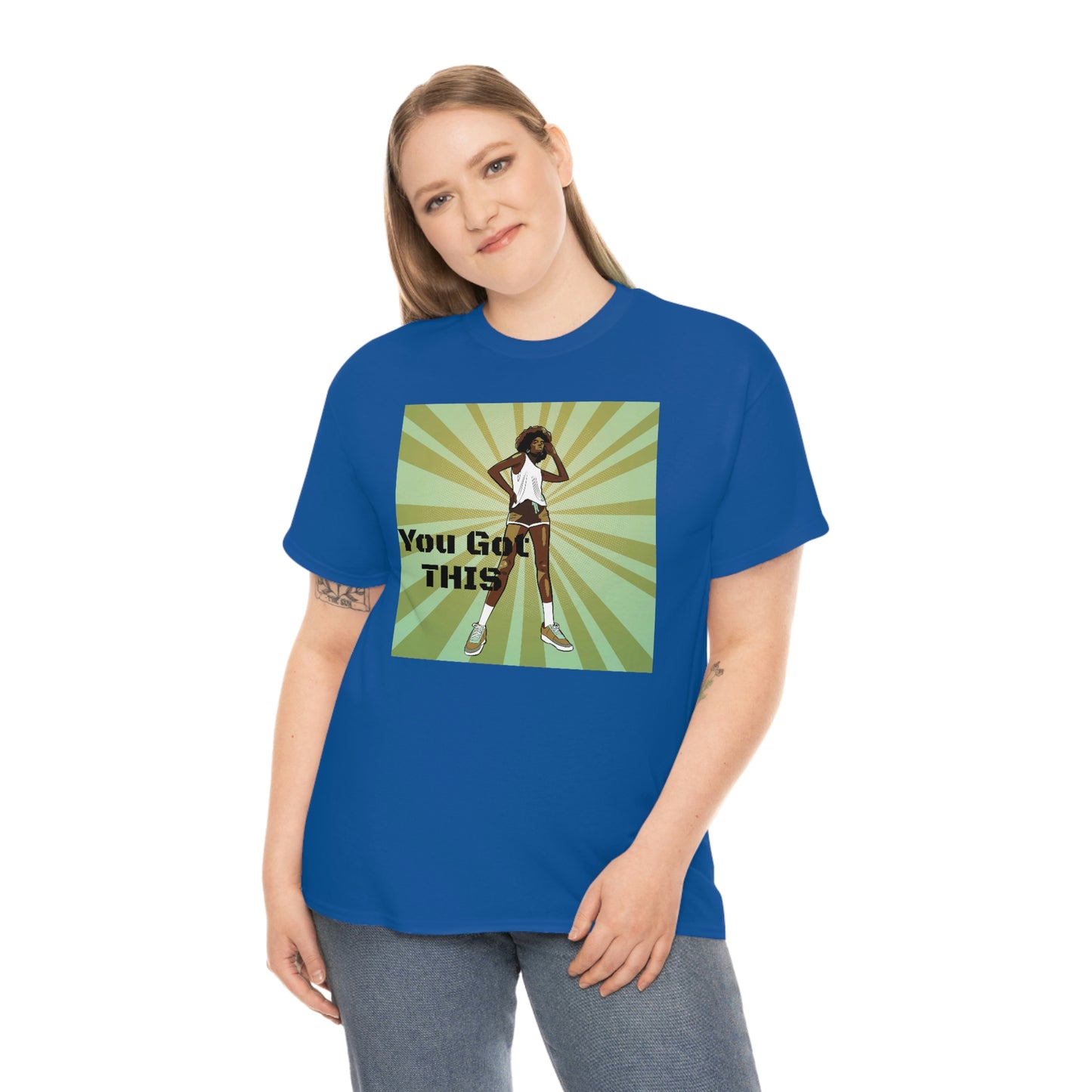 Unisex Cotton Tee(You got this)