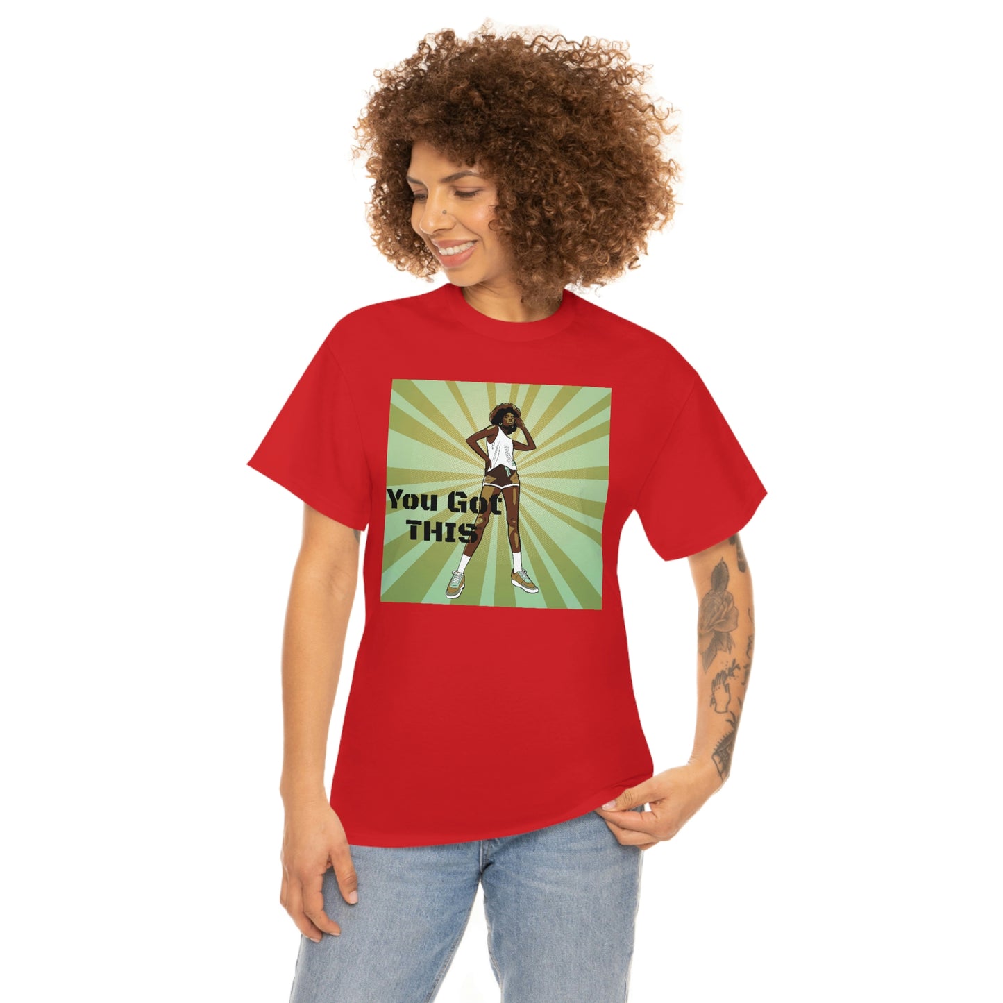Unisex Cotton Tee(You got this)