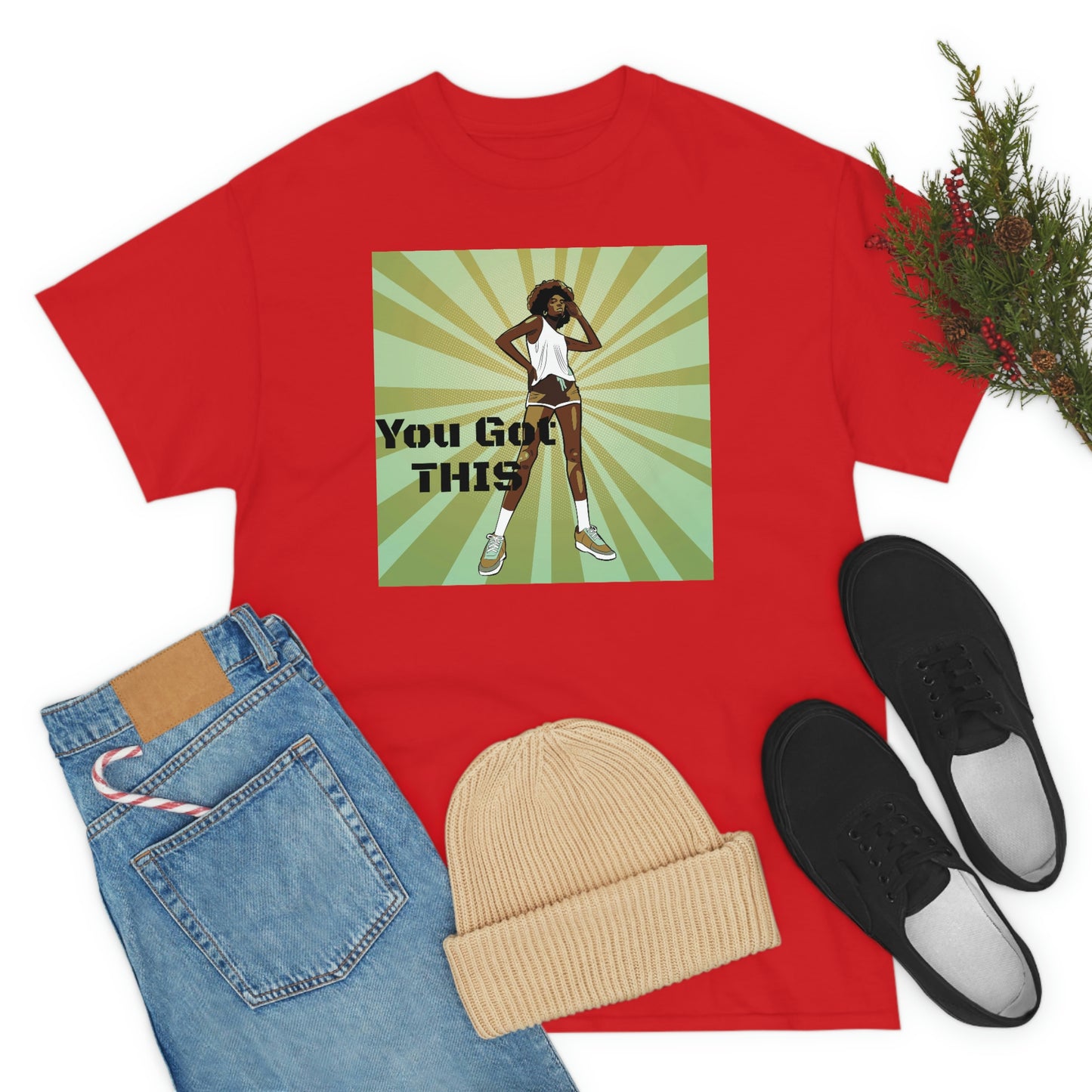 Unisex Cotton Tee(You got this)