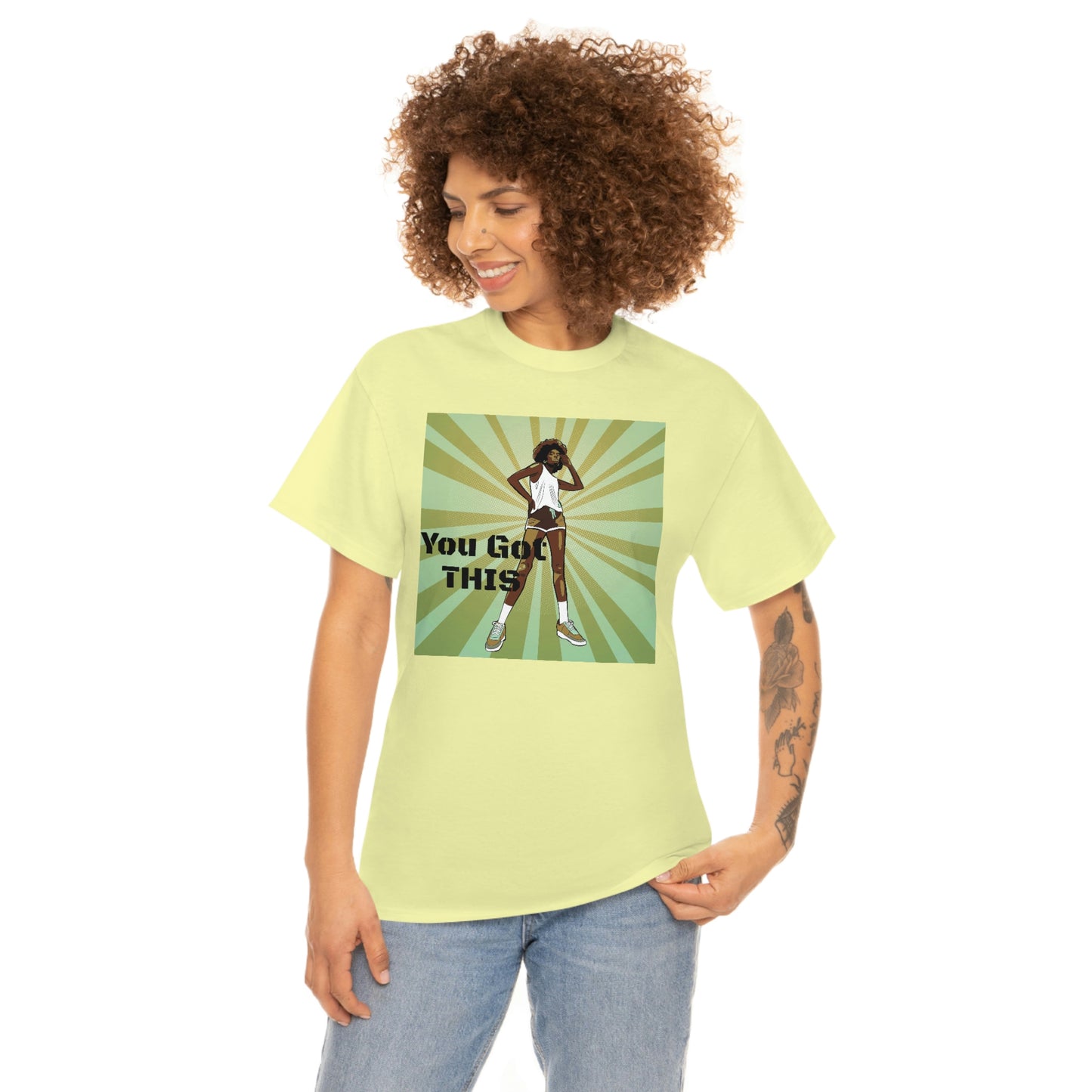 Unisex Cotton Tee(You got this)