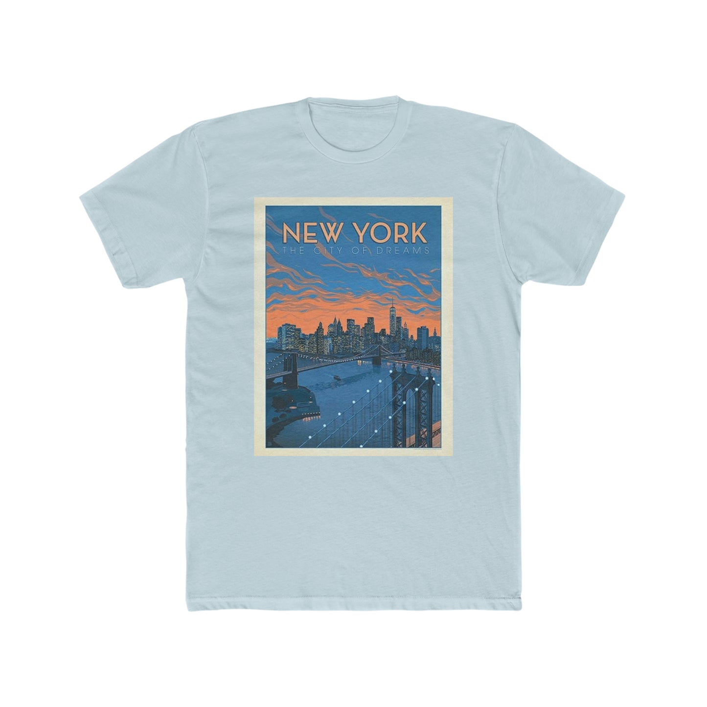Men's Cotton Crew Tee(Classic City)
