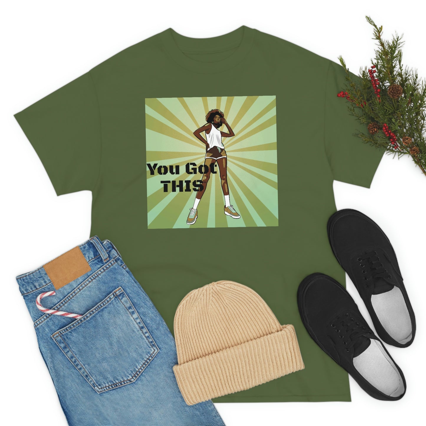 Unisex Cotton Tee(You got this)