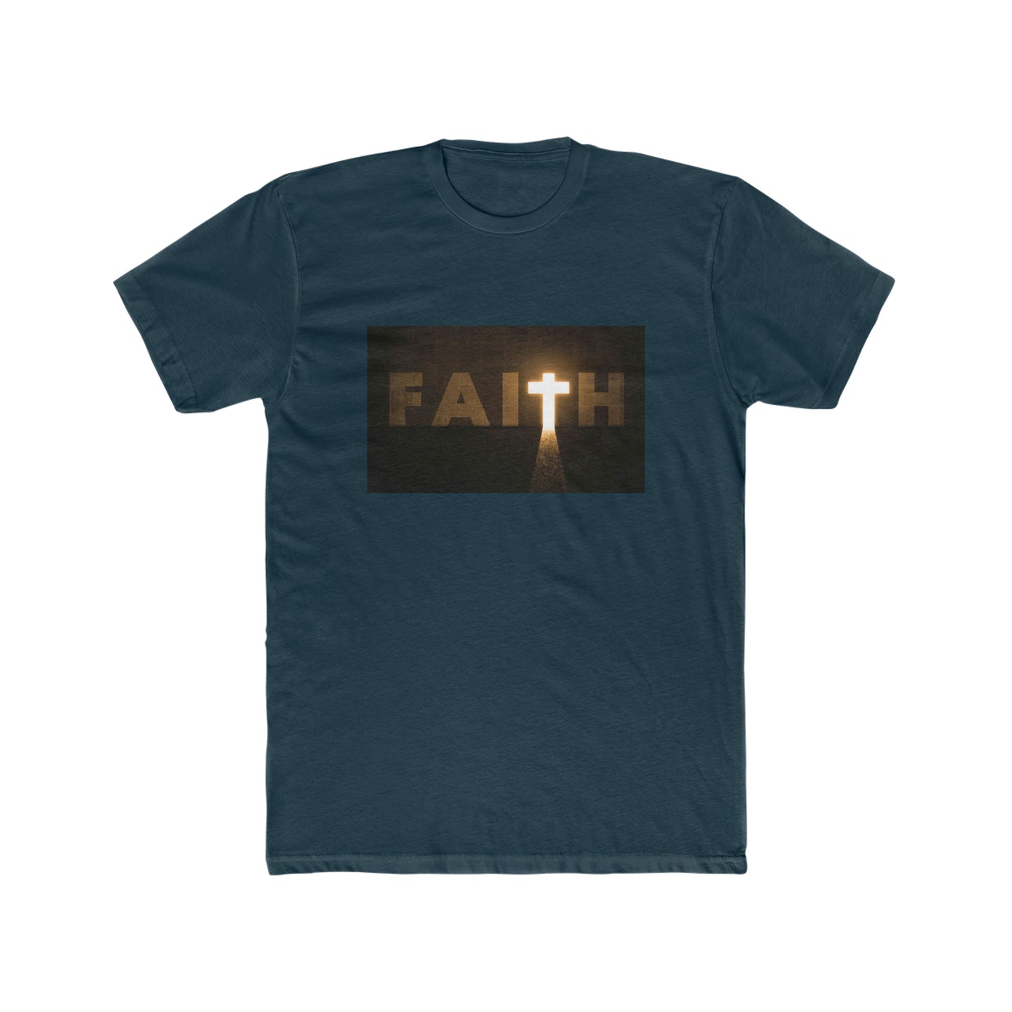 Men's Cotton Crew Tee(Faith)