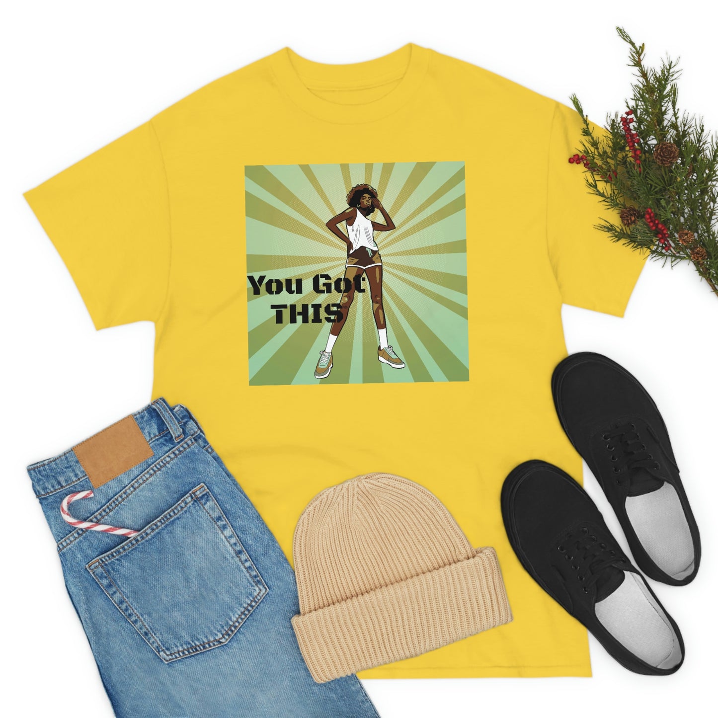 Unisex Cotton Tee(You got this)