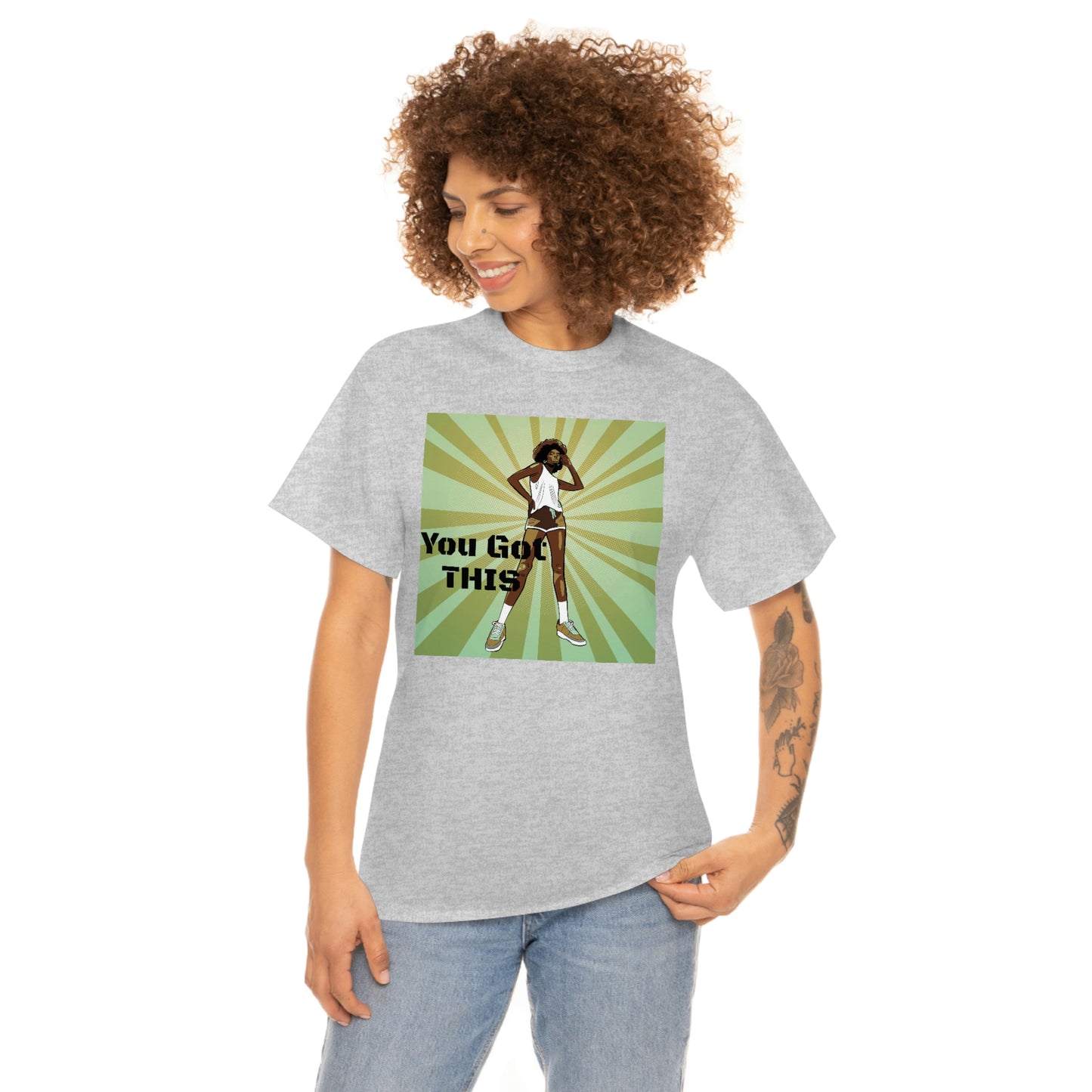 Unisex Cotton Tee(You got this)