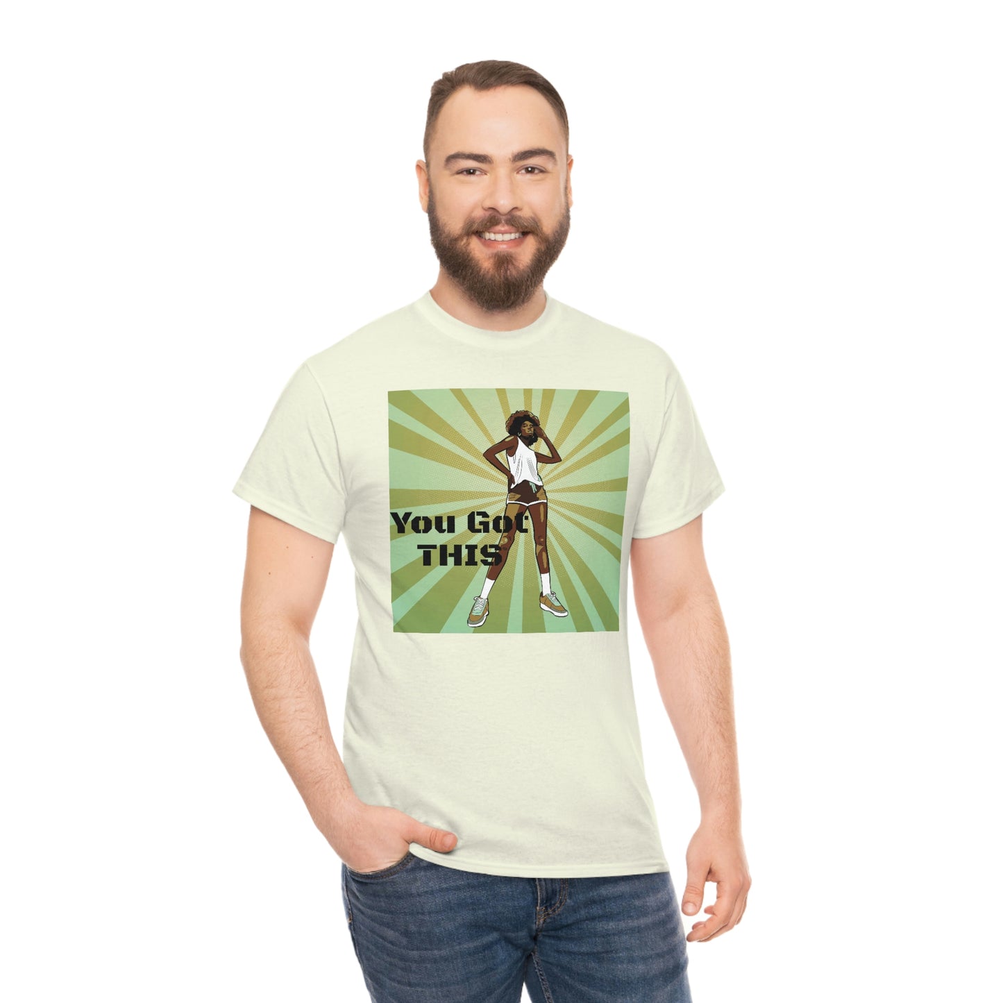 Unisex Cotton Tee(You got this)