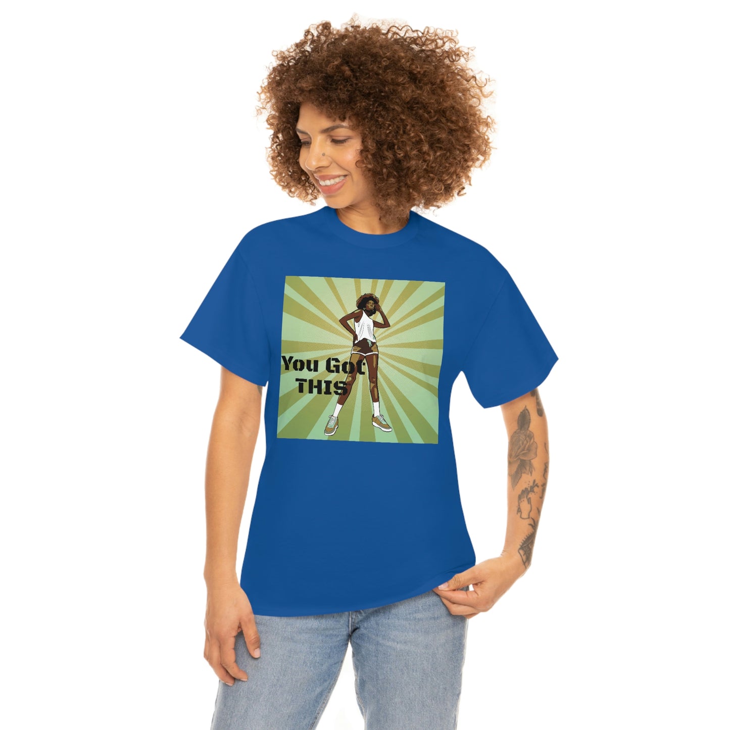Unisex Cotton Tee(You got this)