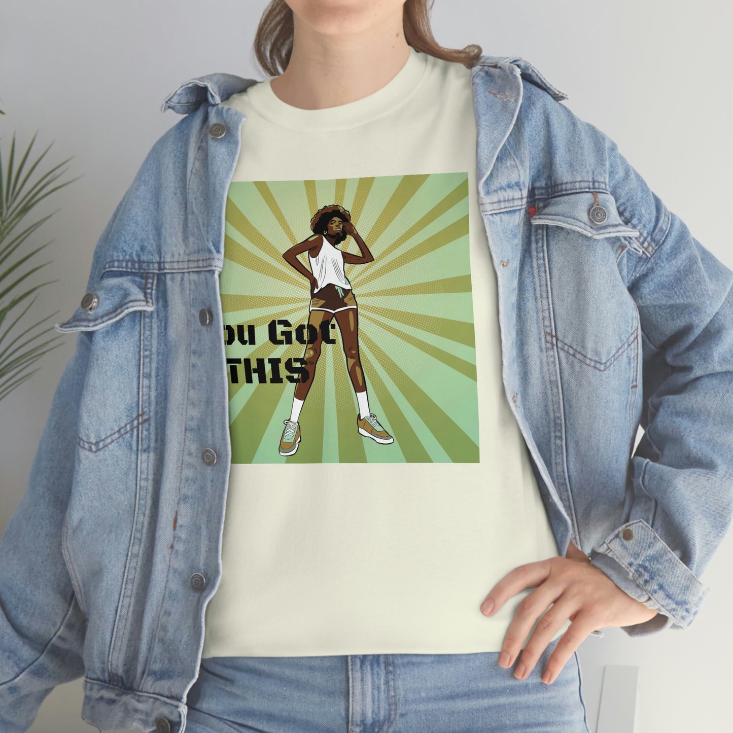 Unisex Cotton Tee(You got this)