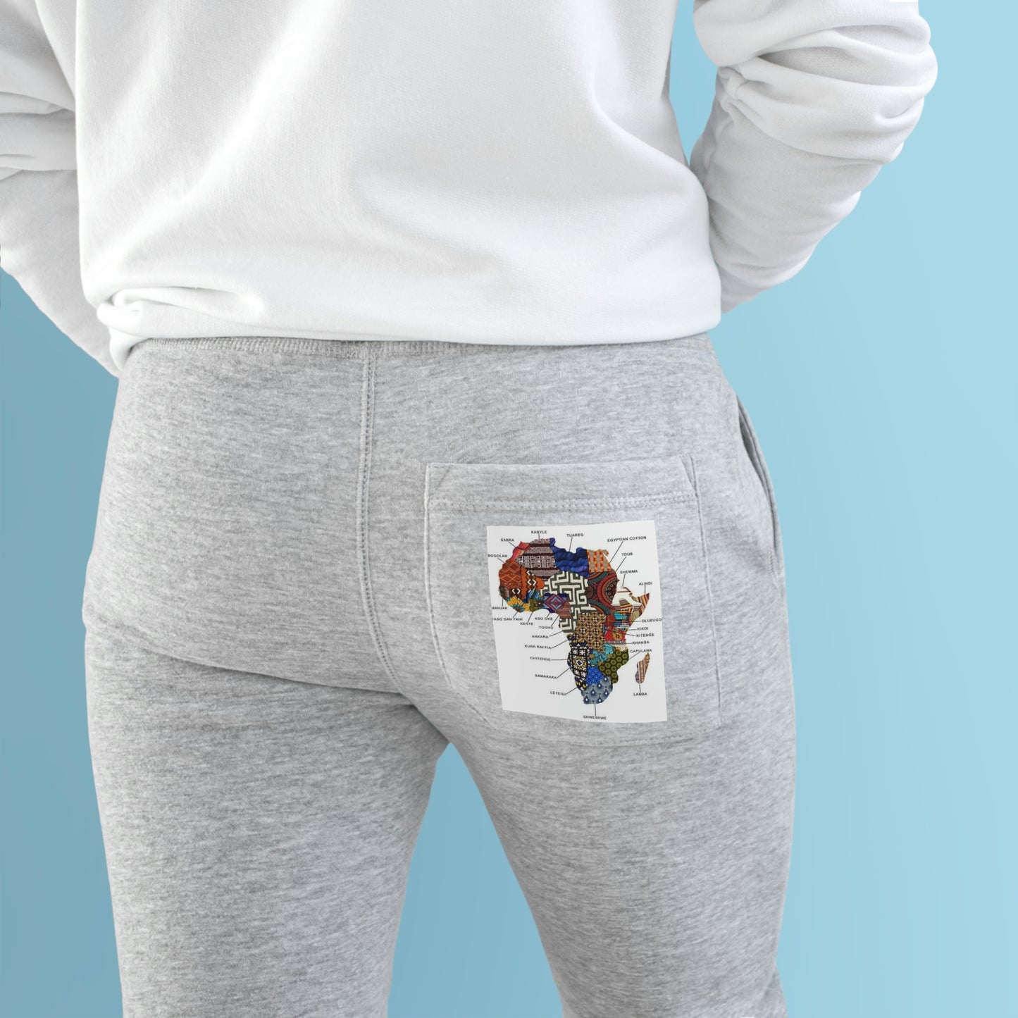 Unisex Premium Fleece Joggers(African beauty)