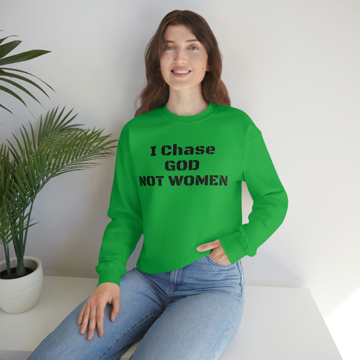 Unisex Sweatshirt(I Chase GOD)