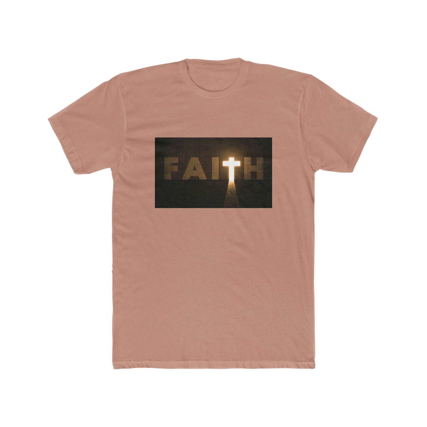Men's Cotton Crew Tee(Faith)