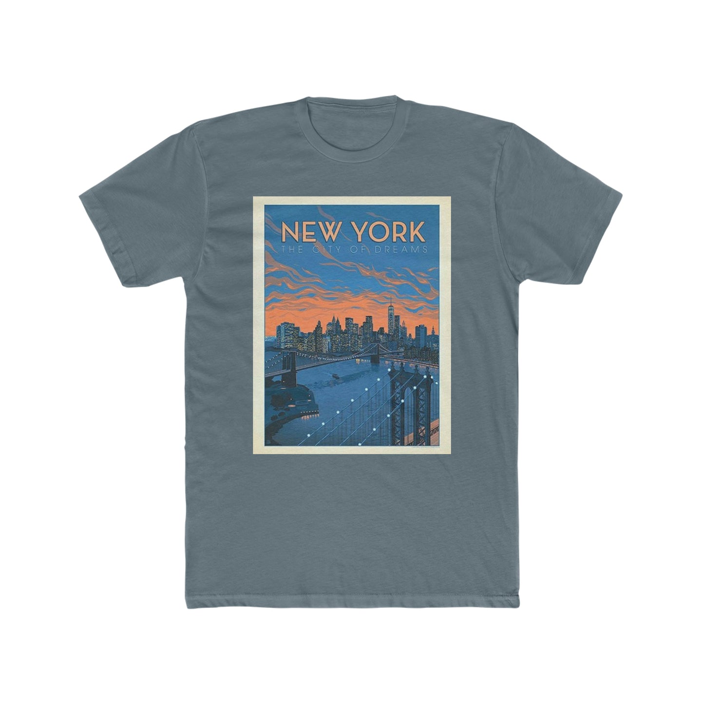 Men's Cotton Crew Tee(Classic City)