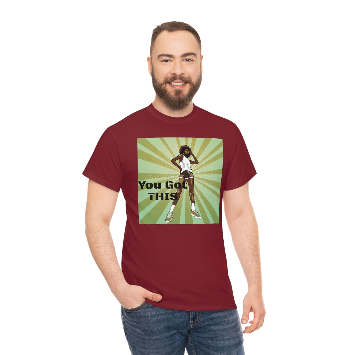 Unisex Cotton Tee(You got this)
