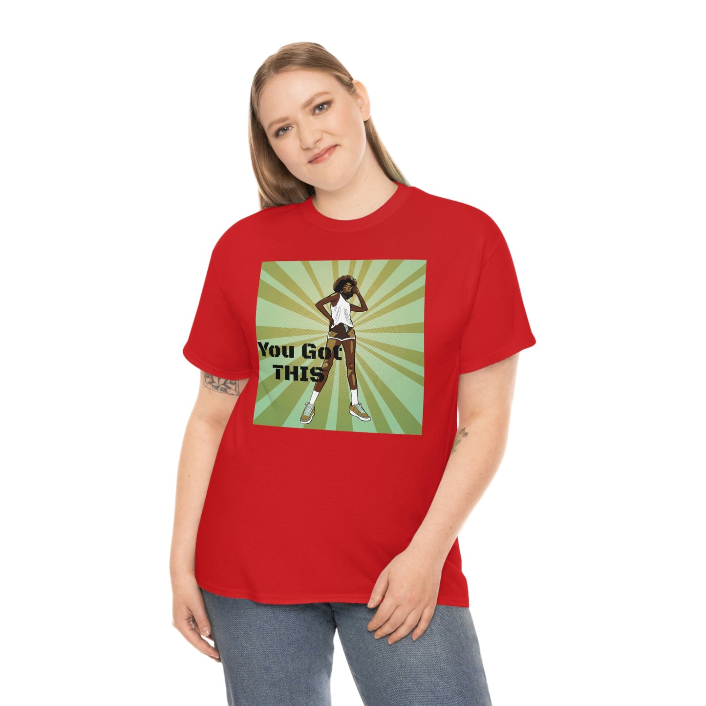 Unisex Cotton Tee(You got this)