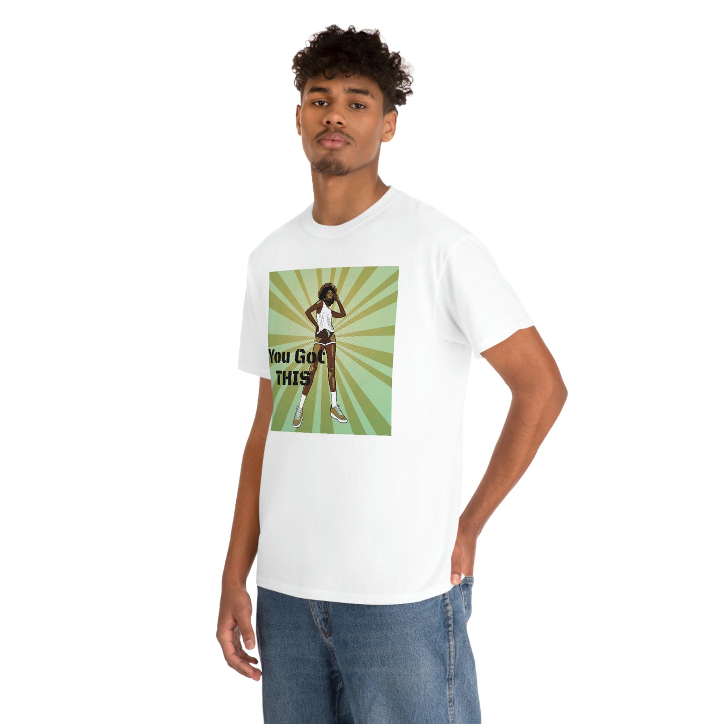 Unisex Cotton Tee(You got this)