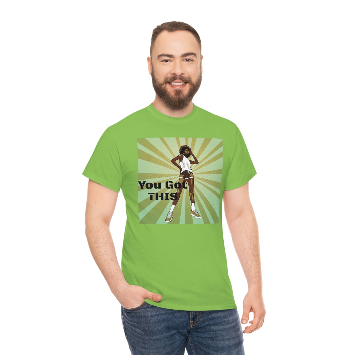 Unisex Cotton Tee(You got this)