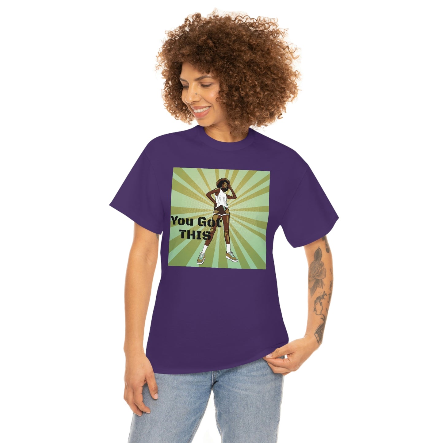 Unisex Cotton Tee(You got this)