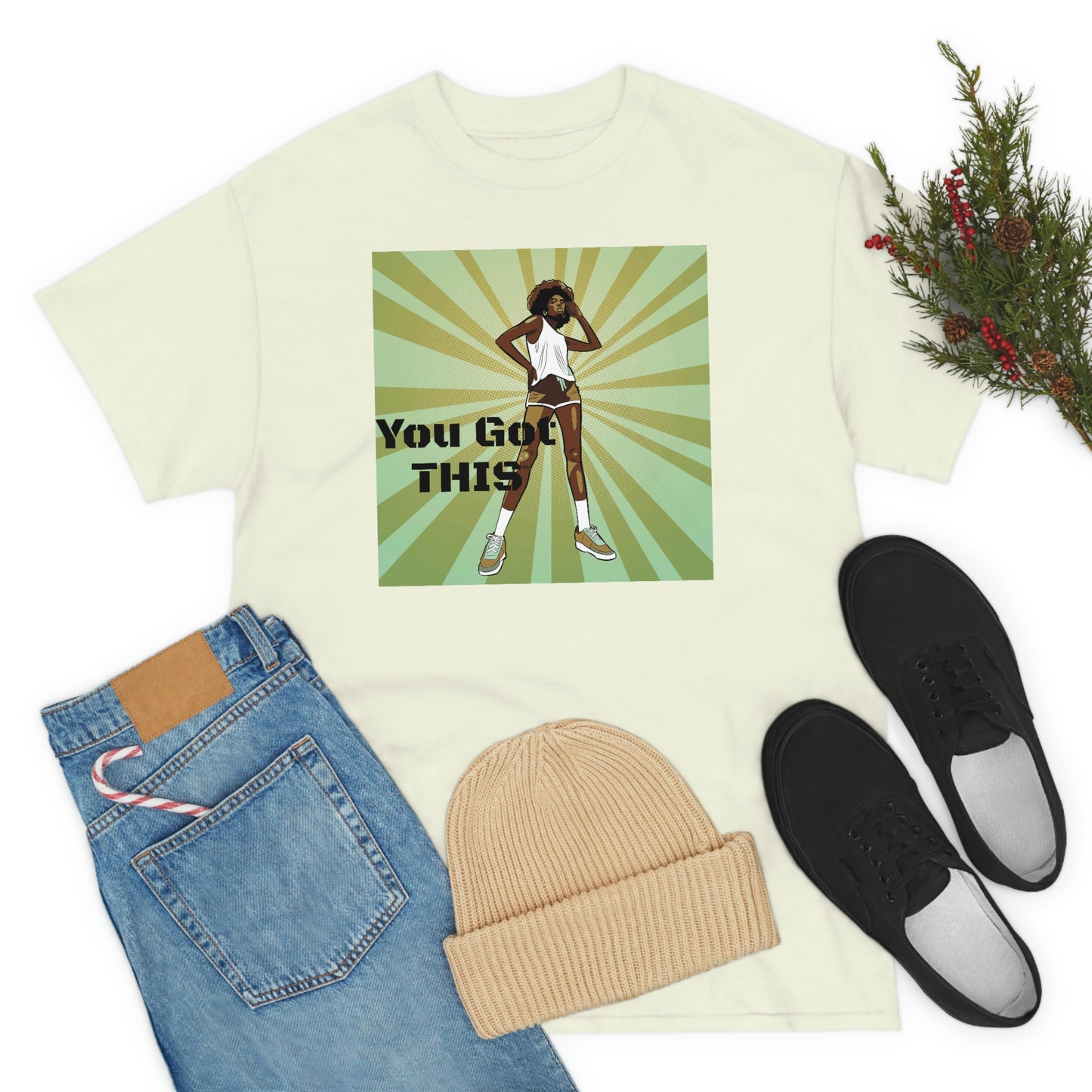 Unisex Cotton Tee(You got this)