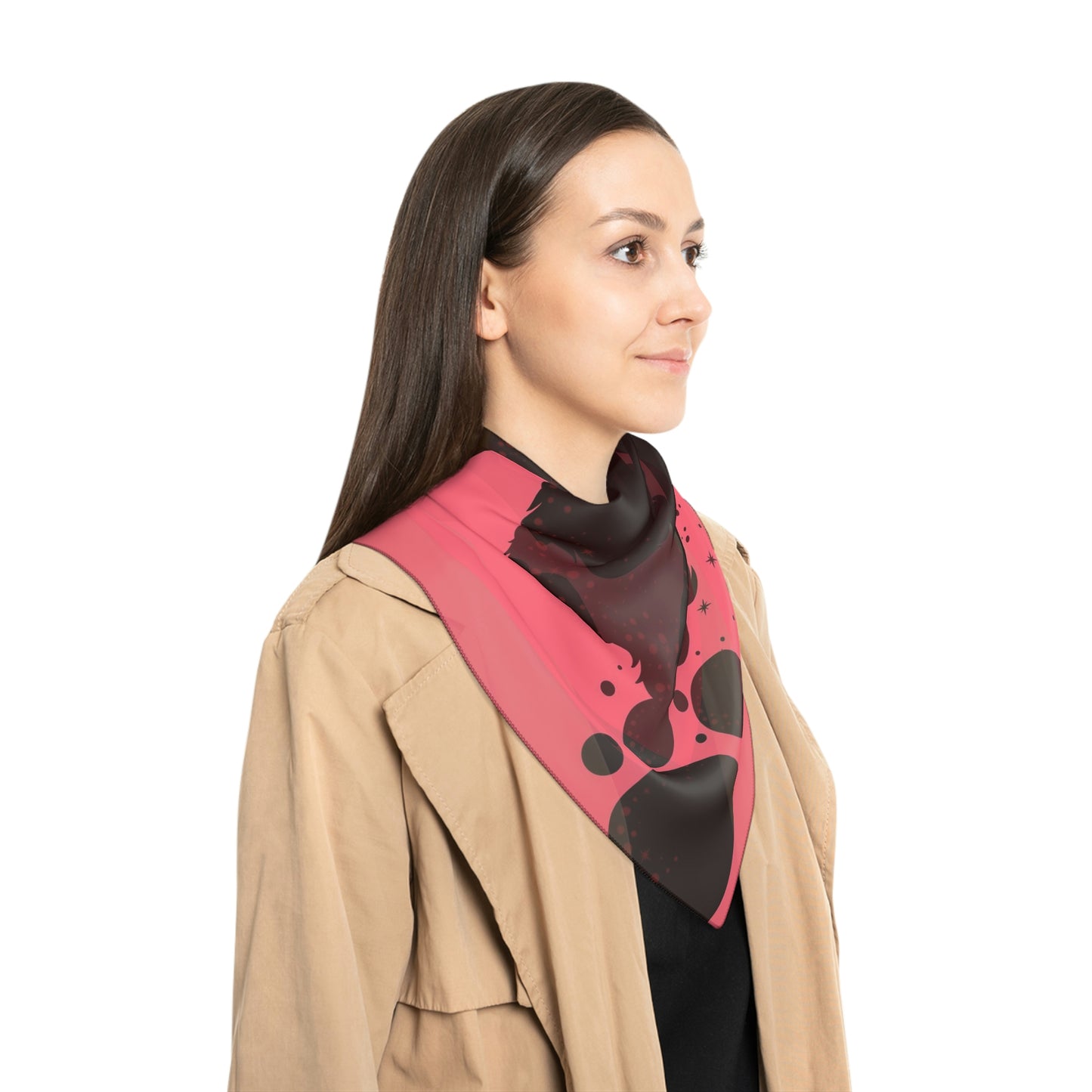 Lap Scarf(pink beauty)