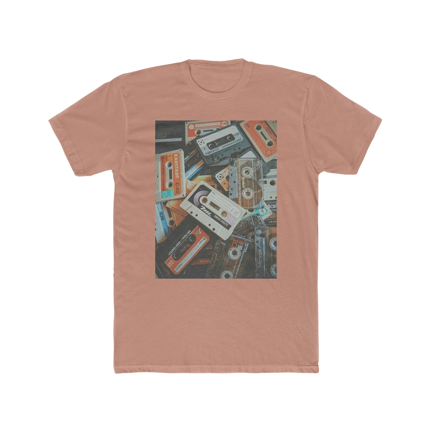 Men's Cotton Crew Tee(Retro Music)