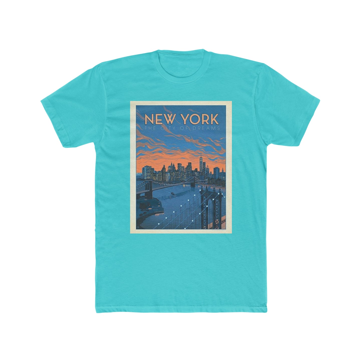 Men's Cotton Crew Tee(Classic City)