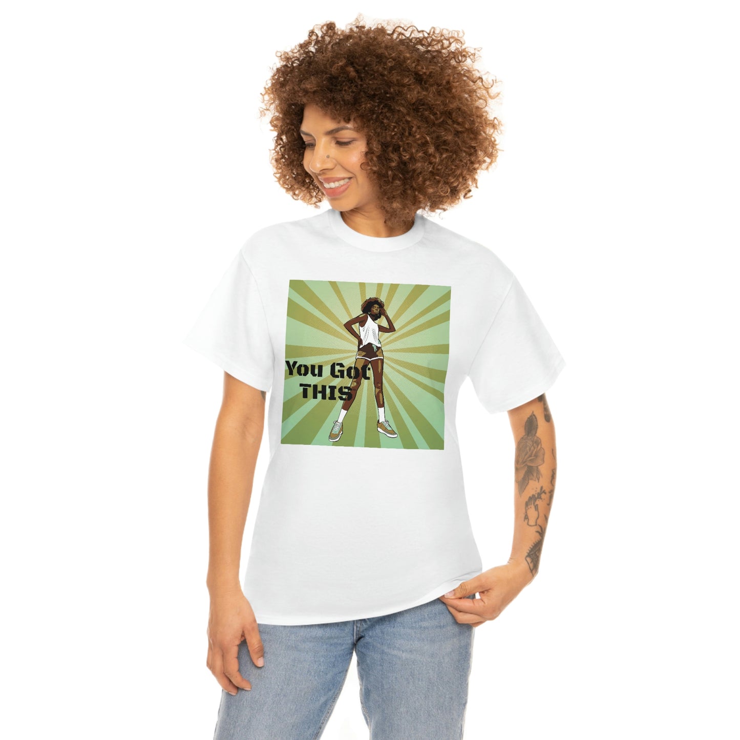 Unisex Cotton Tee(You got this)