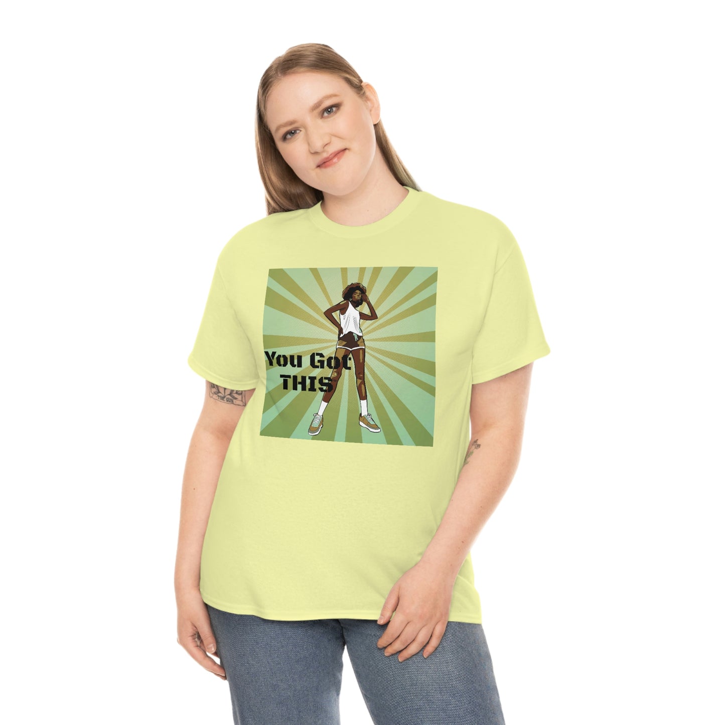 Unisex Cotton Tee(You got this)