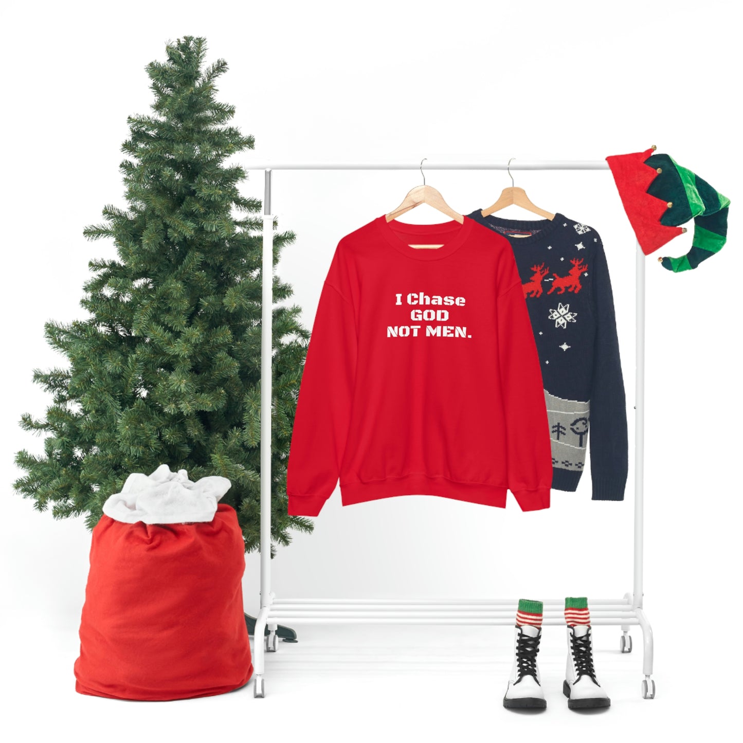 Unisex Sweatshirt(I Chase God)