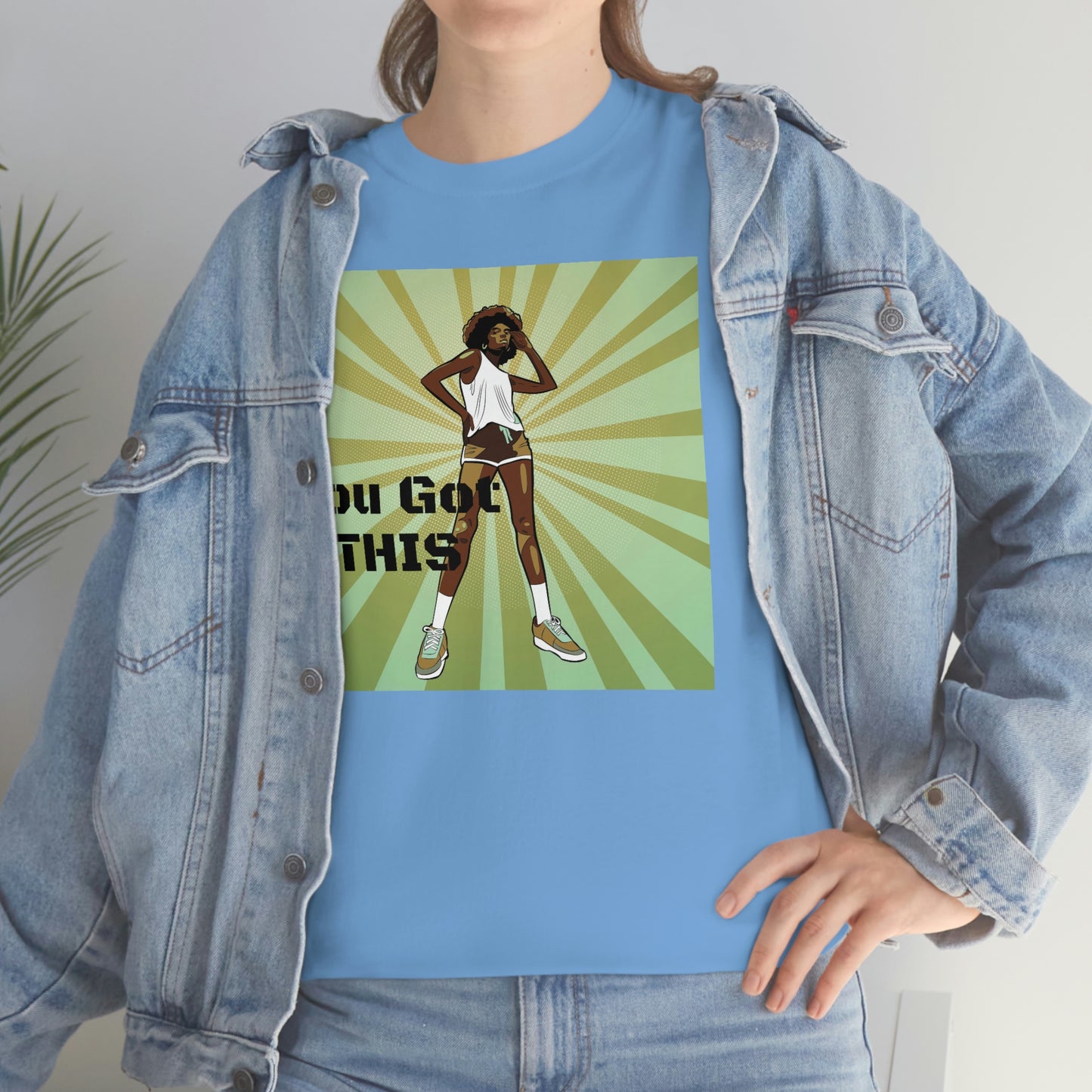 Unisex Cotton Tee(You got this)
