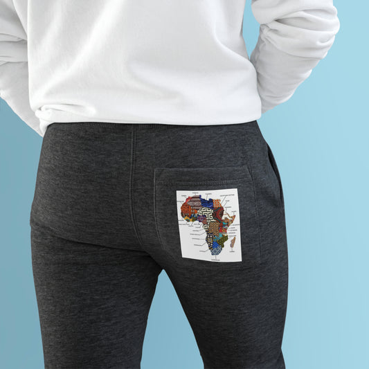 Unisex Premium Fleece Joggers(African beauty)