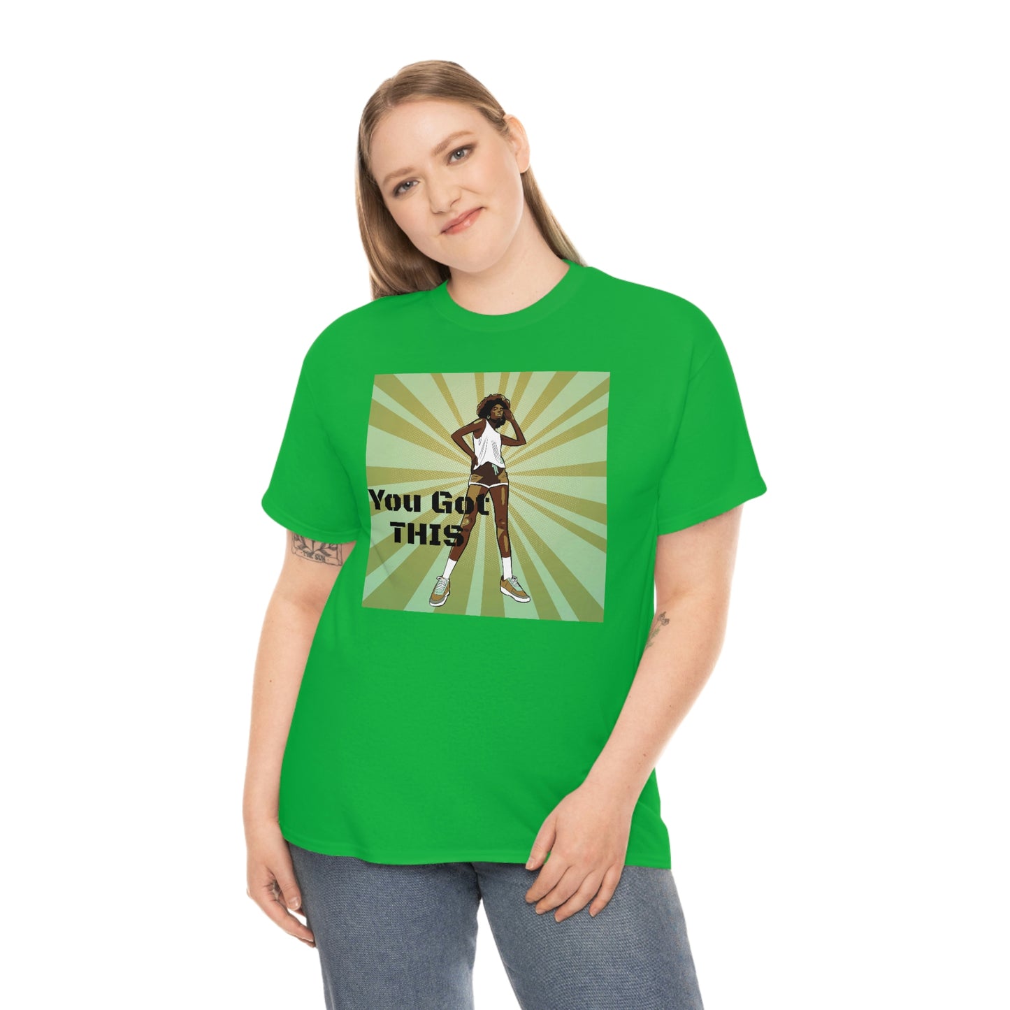 Unisex Cotton Tee(You got this)