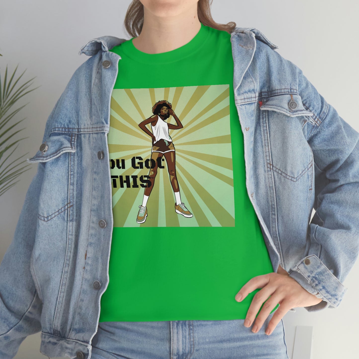 Unisex Cotton Tee(You got this)